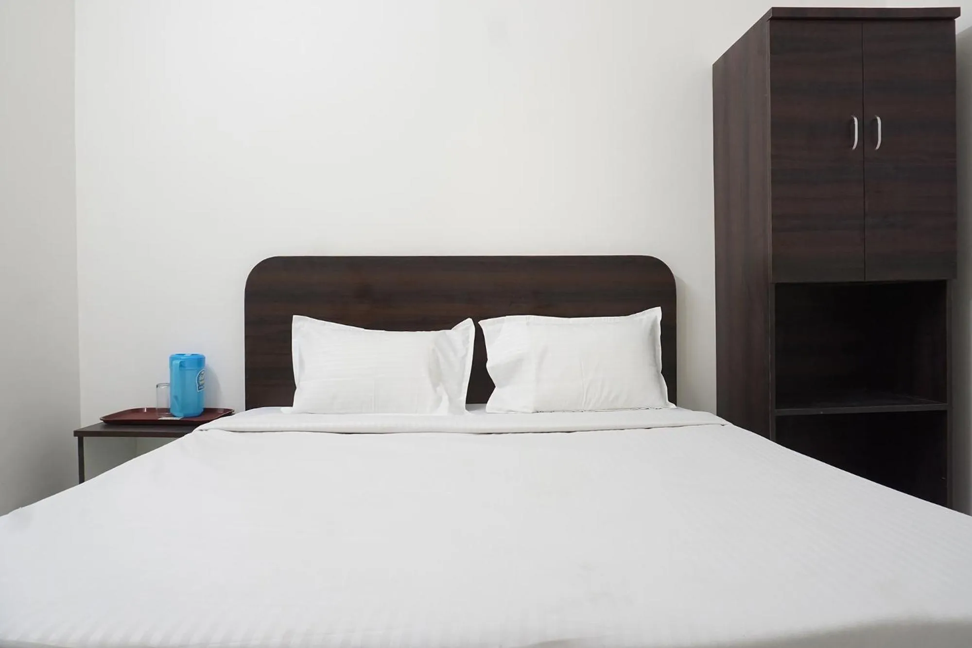 Bed in FabHotel Gargi Galuxe - Nr Ankushrao Natyagruha