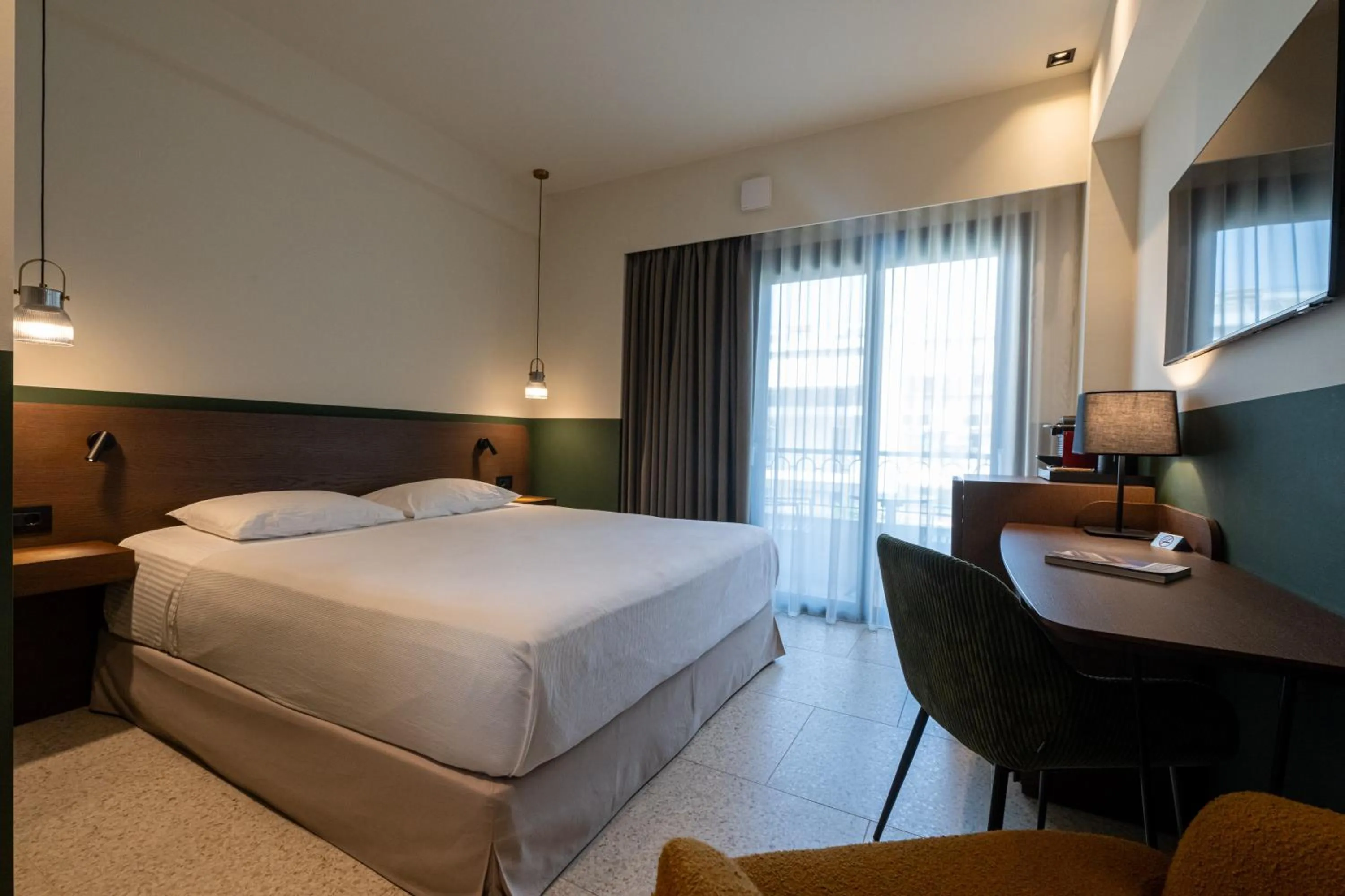 Bed in Evripidou 7 - Kalamata Mediterranean Suites