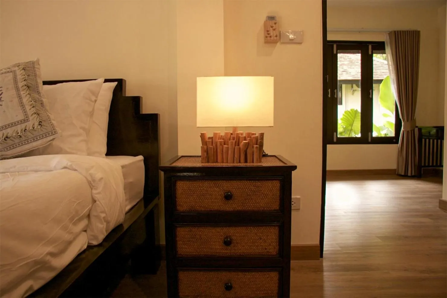 Bed in Le Baan Thai Boutique Villa