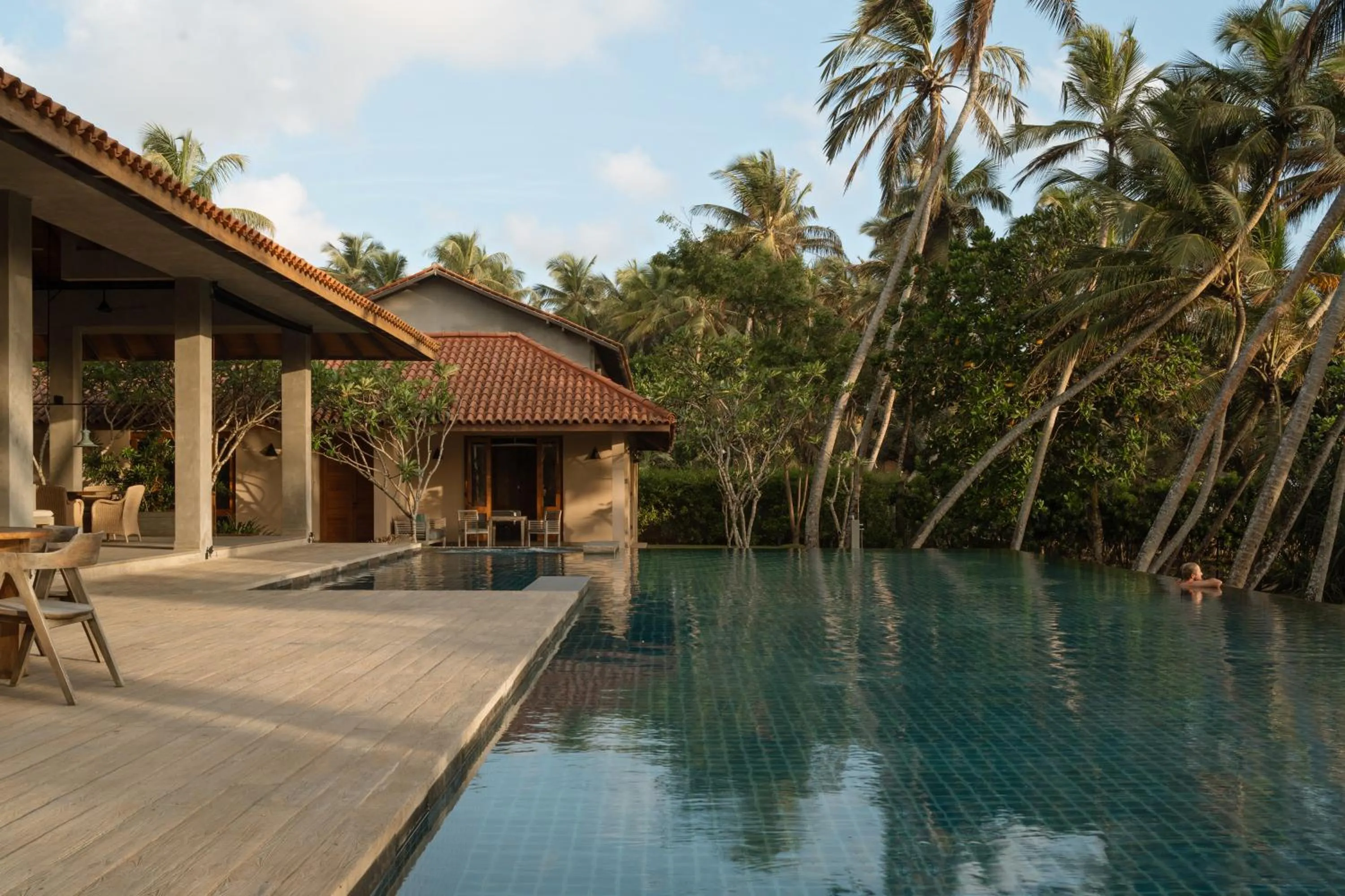 Swimming pool in Kirana - A Santani Villa, Bentota