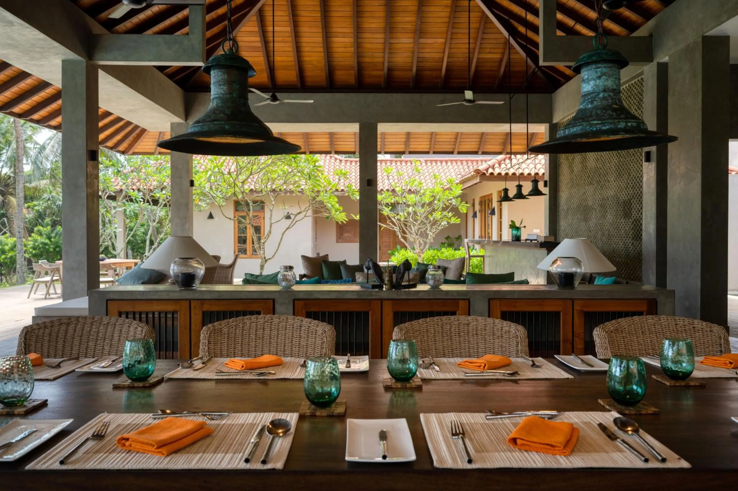 Restaurant/places to eat in Kirana - A Santani Villa, Bentota