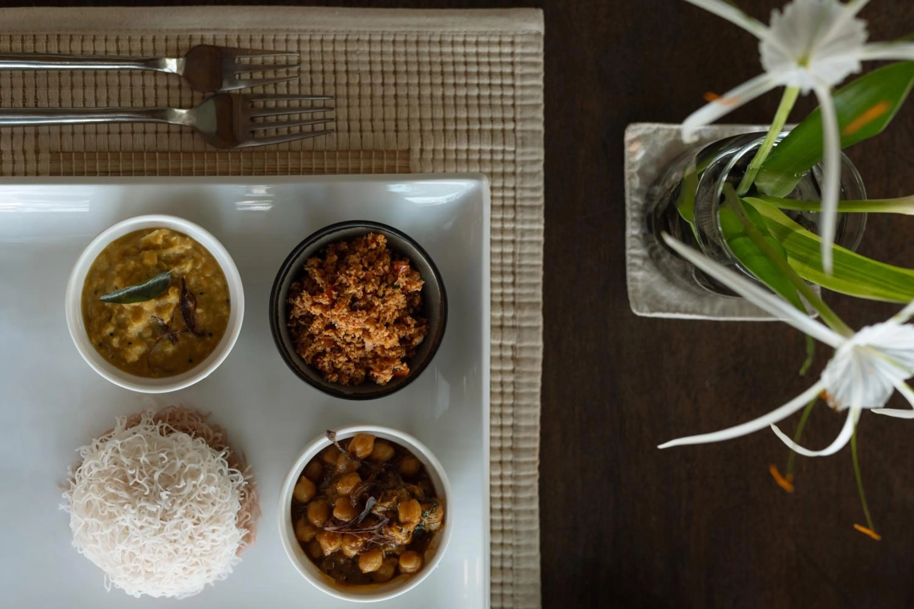 Food in Kirana - A Santani Villa, Bentota