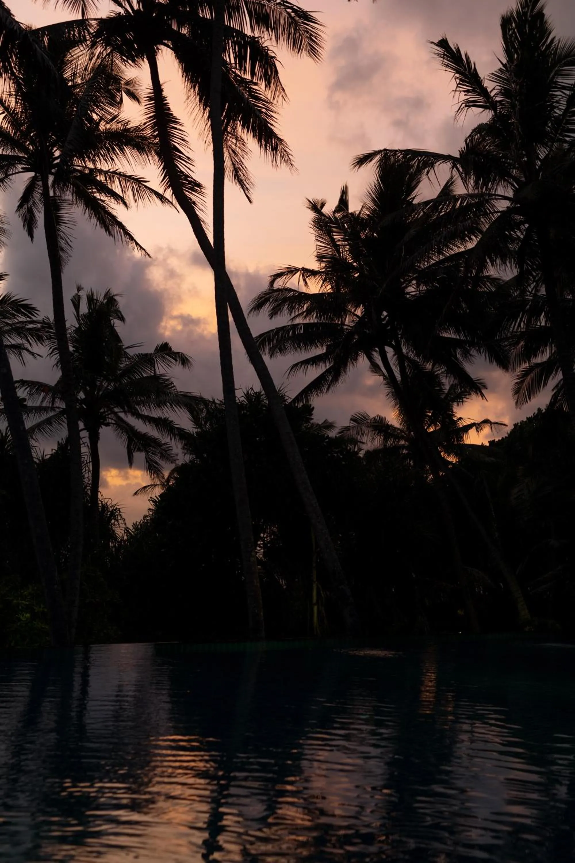 Pool view in Kirana - A Santani Villa, Bentota