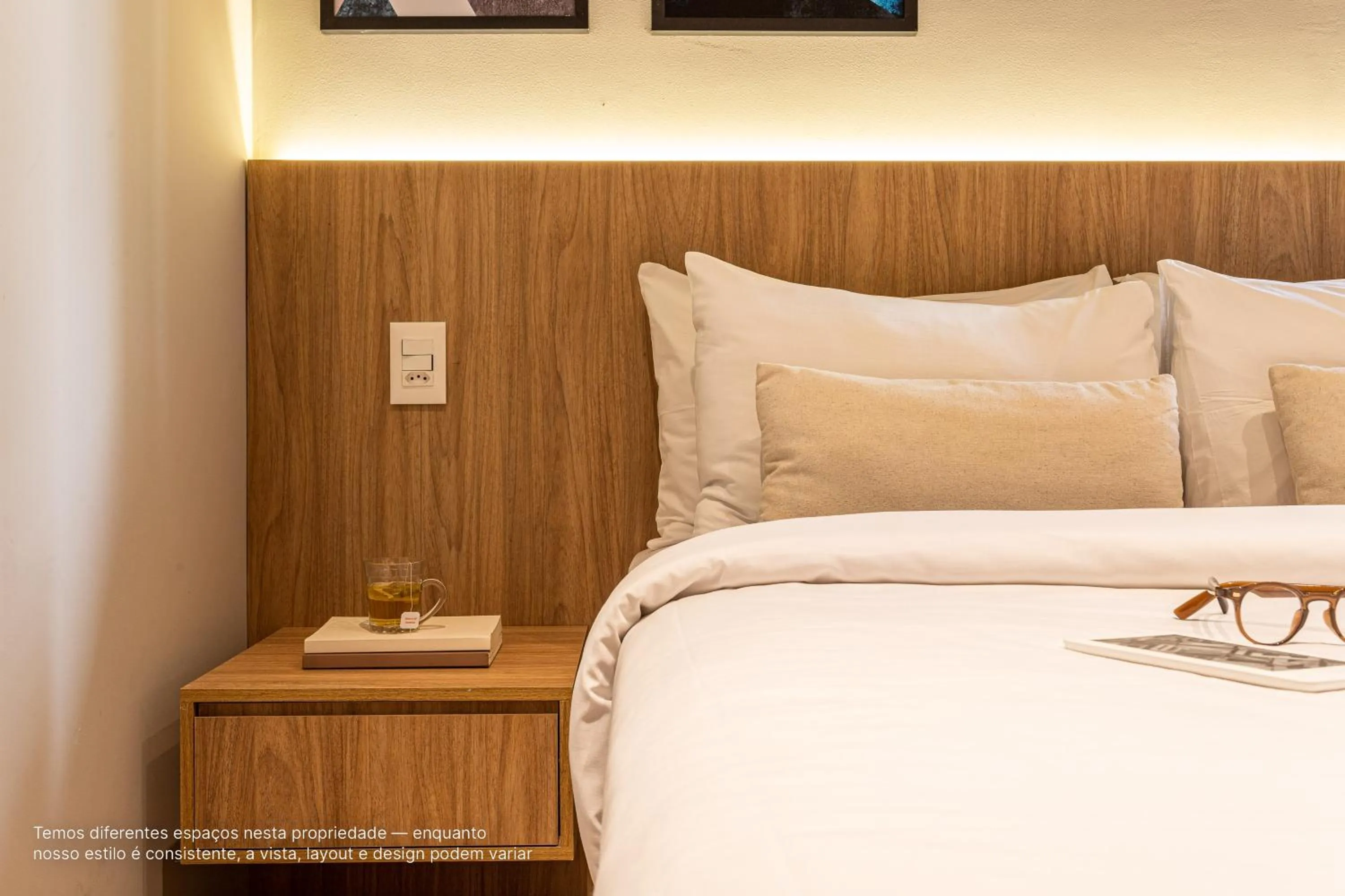 Photo of the whole room, Bed in Next Paulista by Viva - Apartamentos completos ao lado da Av Paulista e MASP