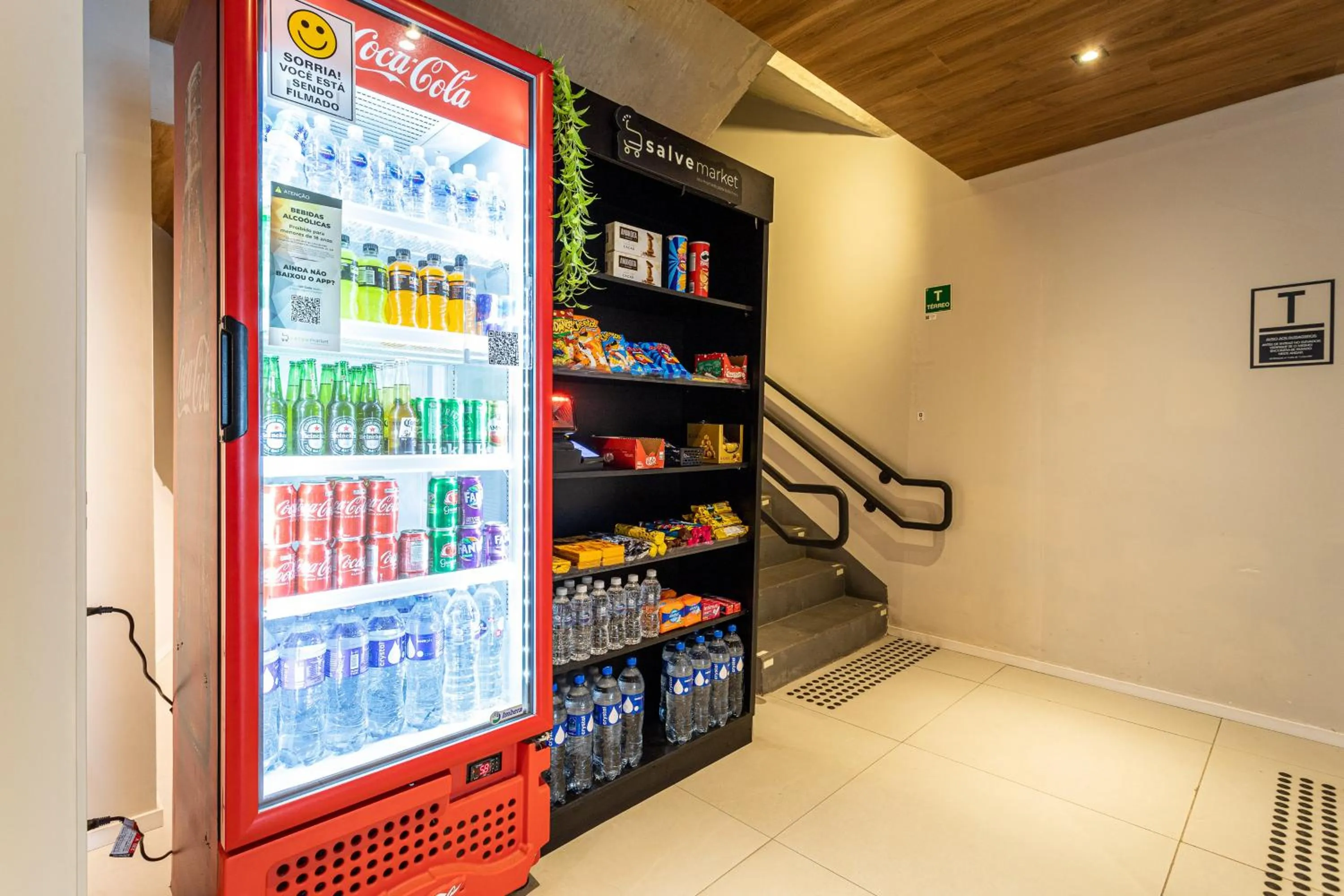 vending machine in Next Paulista by Viva - Apartamentos completos ao lado da Av Paulista e MASP