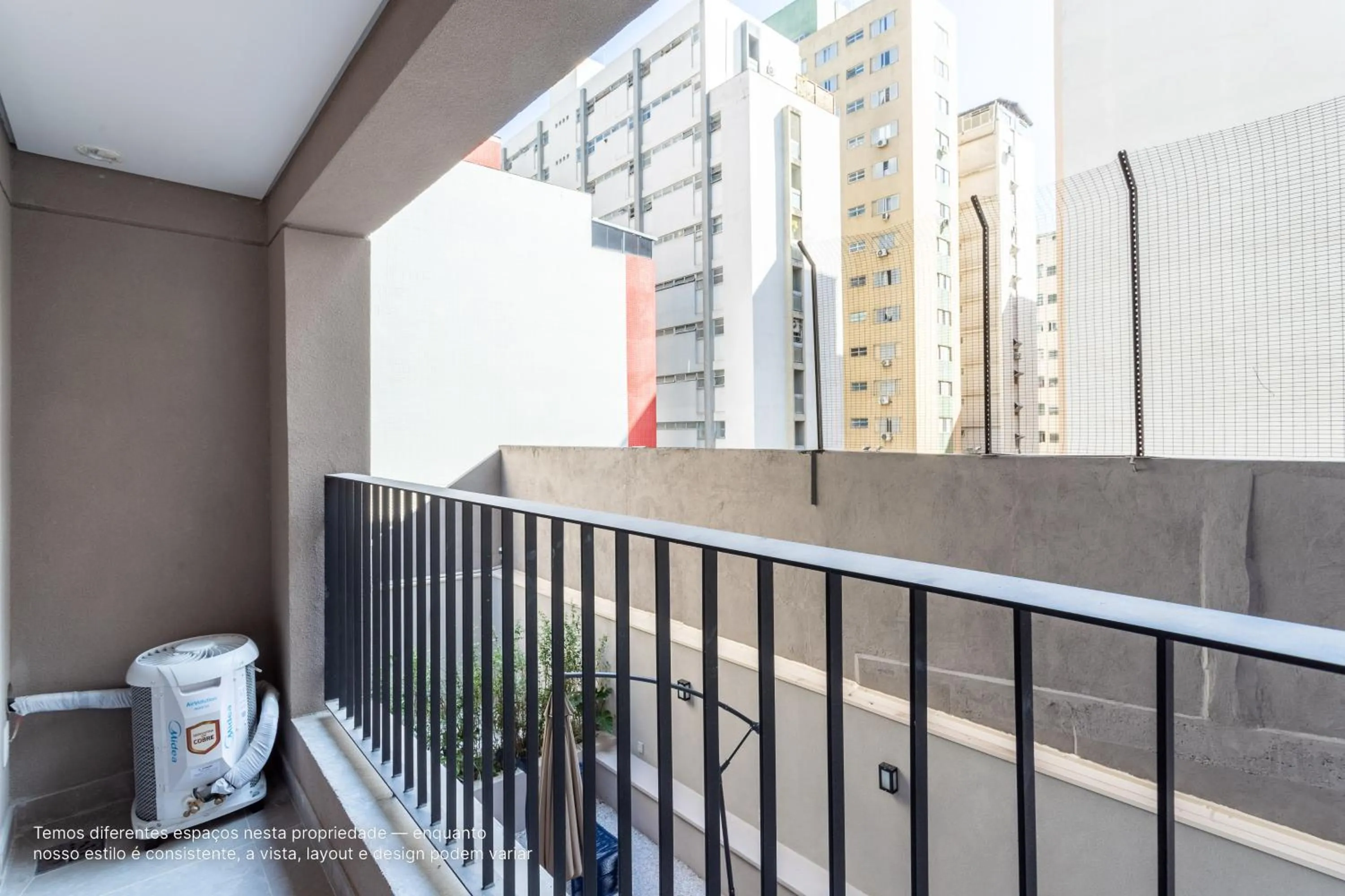 Balcony/Terrace in Next Paulista by Viva - Apartamentos completos ao lado da Av Paulista e MASP