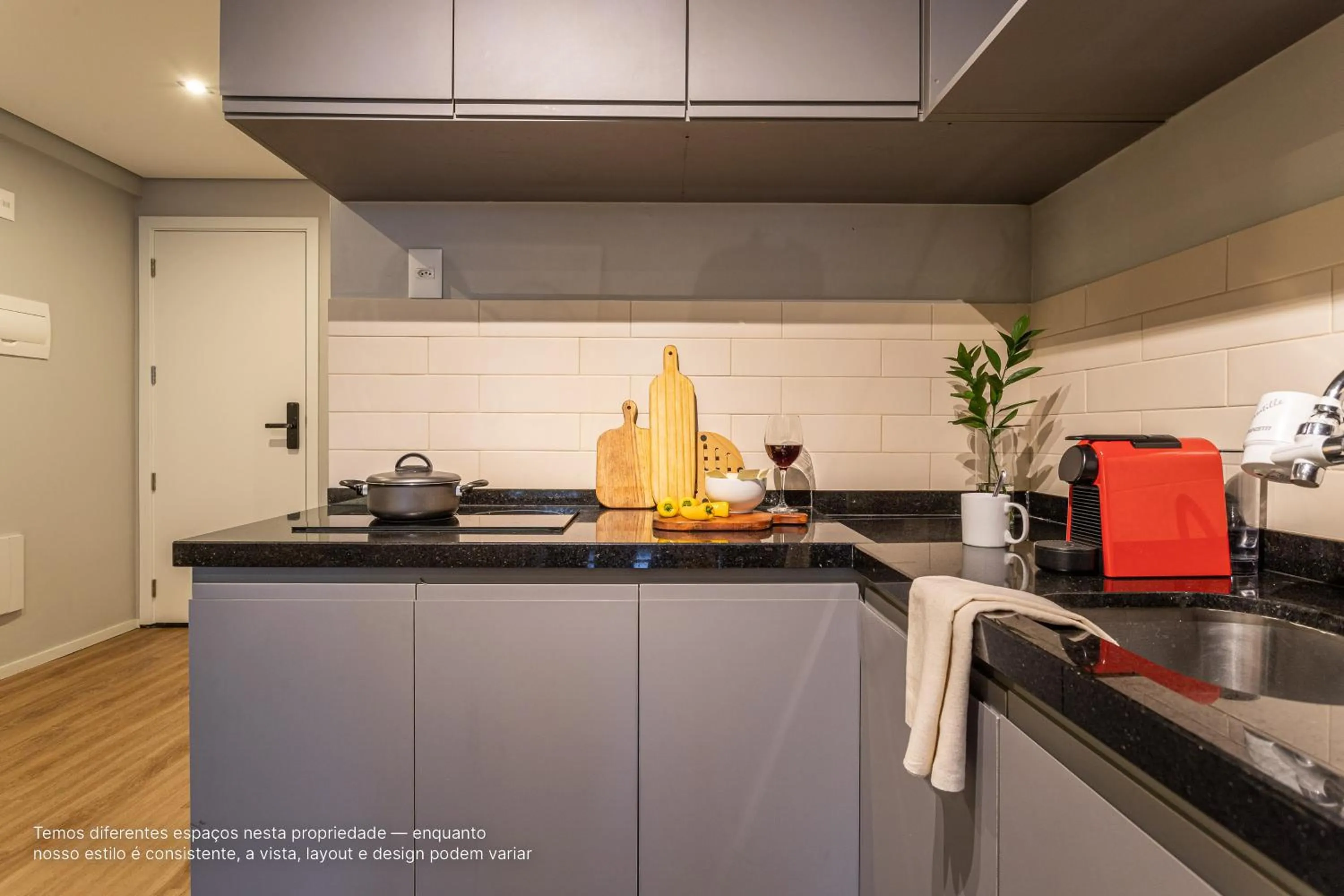 Kitchen or kitchenette in Next Paulista by Viva - Apartamentos completos ao lado da Av Paulista e MASP