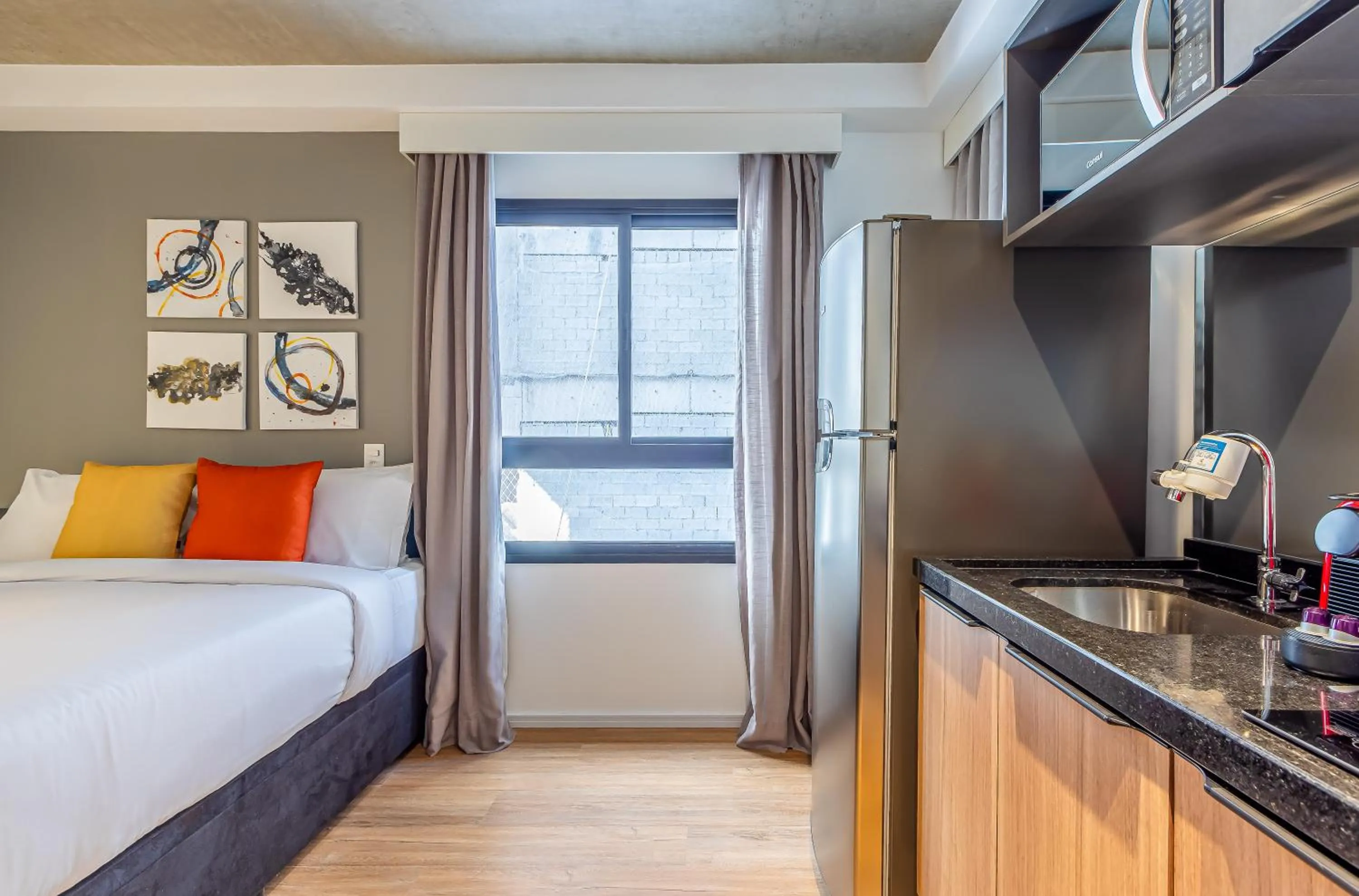 Bed in Next Paulista by Viva - Apartamentos completos ao lado da Av Paulista e MASP