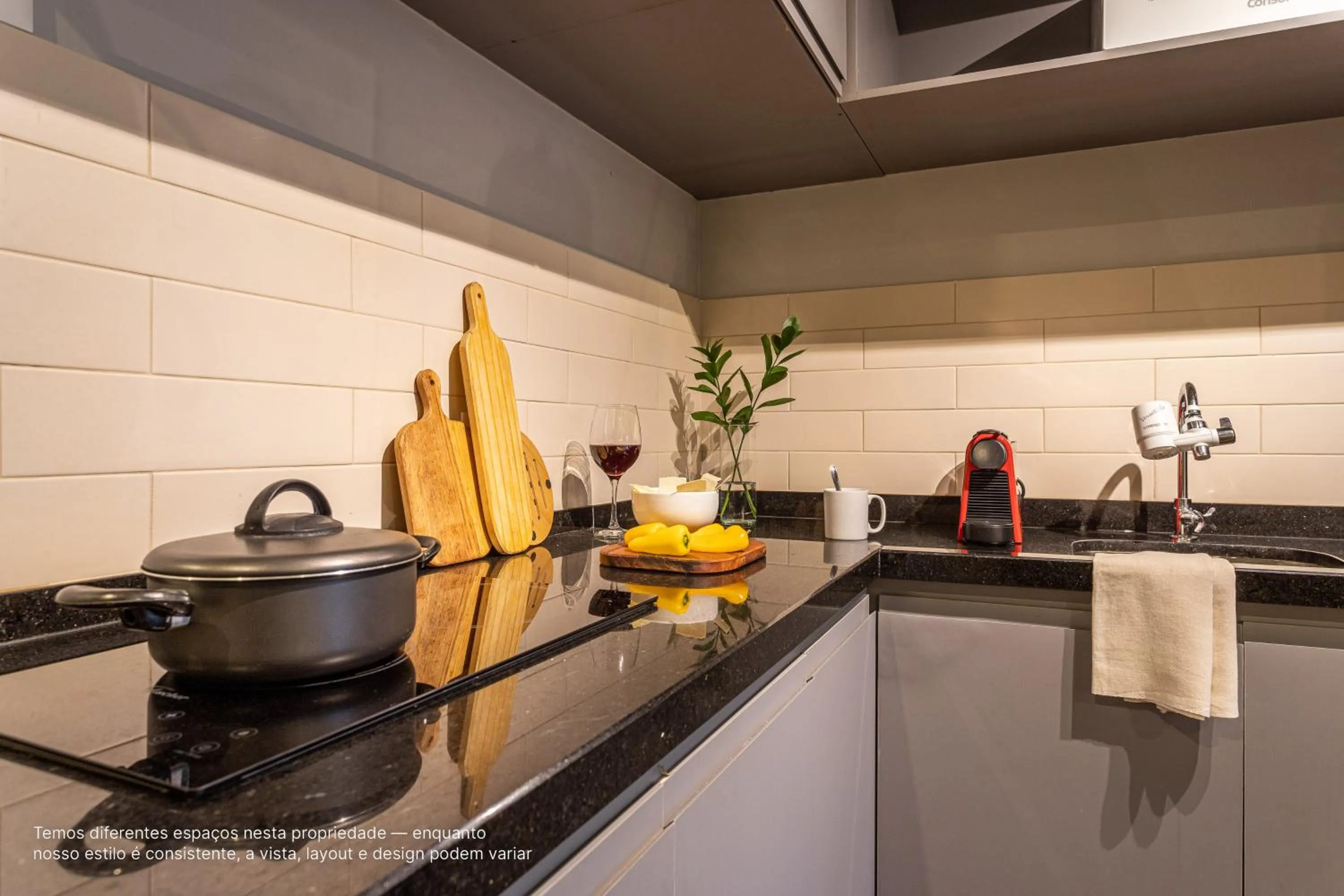 Kitchen or kitchenette in Next Paulista by Viva - Apartamentos completos ao lado da Av Paulista e MASP