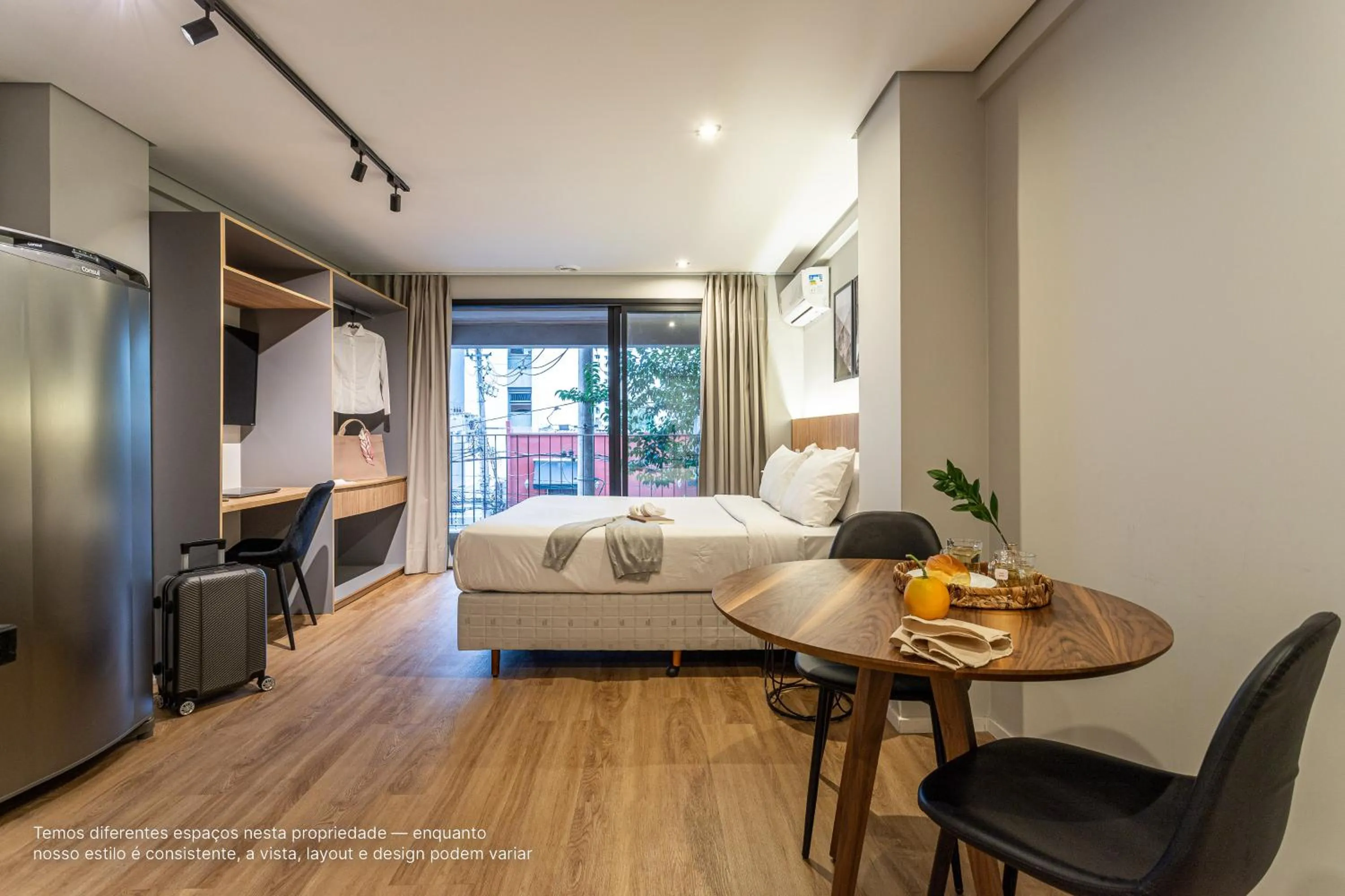 Photo of the whole room, Bed in Next Paulista by Viva - Apartamentos completos ao lado da Av Paulista e MASP