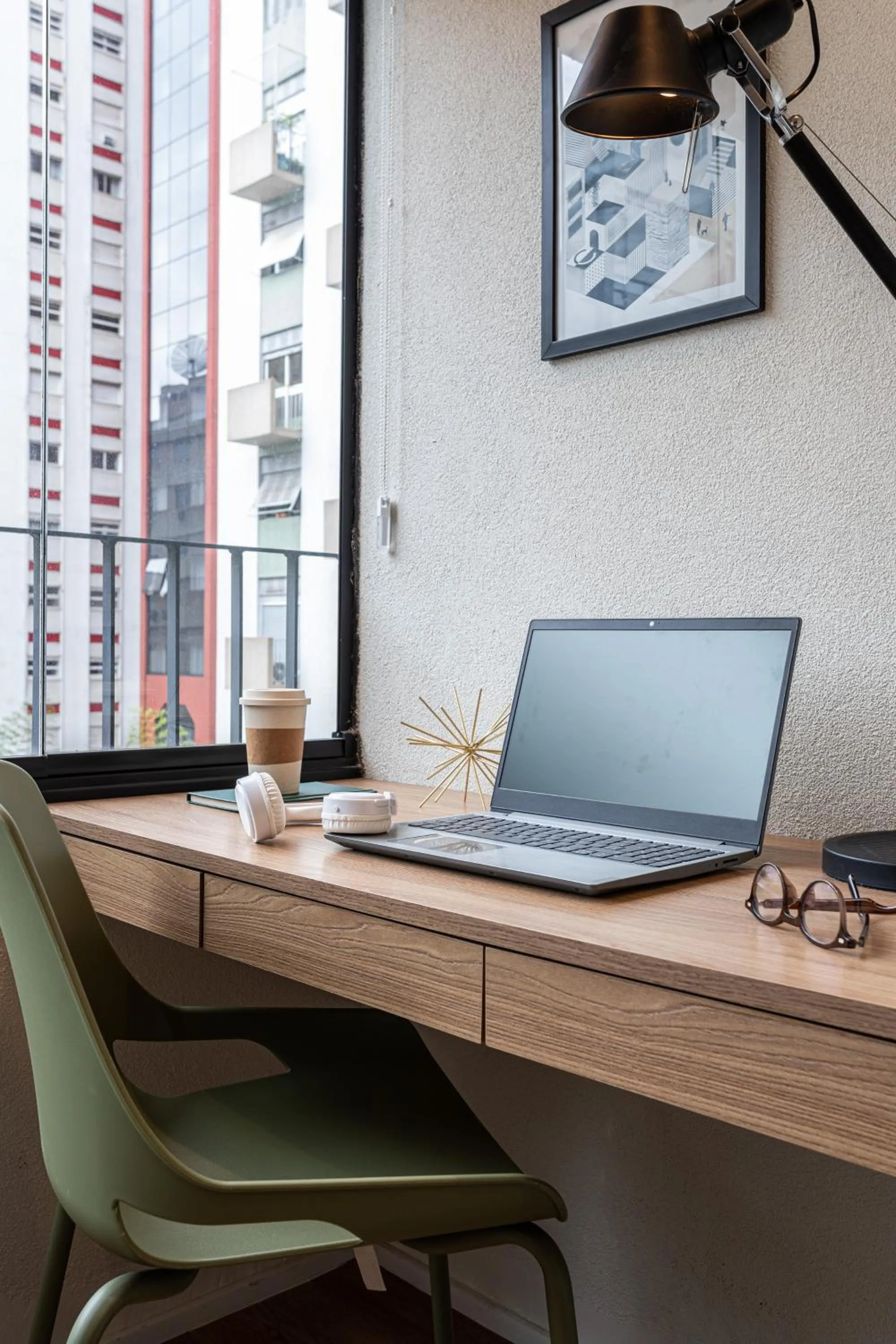 Bedroom in Next Paulista by Viva - Apartamentos completos ao lado da Av Paulista e MASP