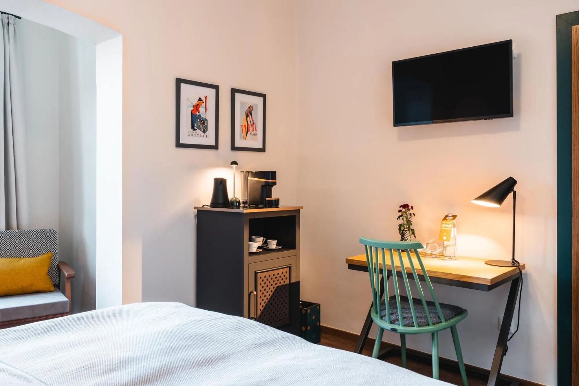 TV and multimedia, Bed in HENRI Country House Kitzbühel