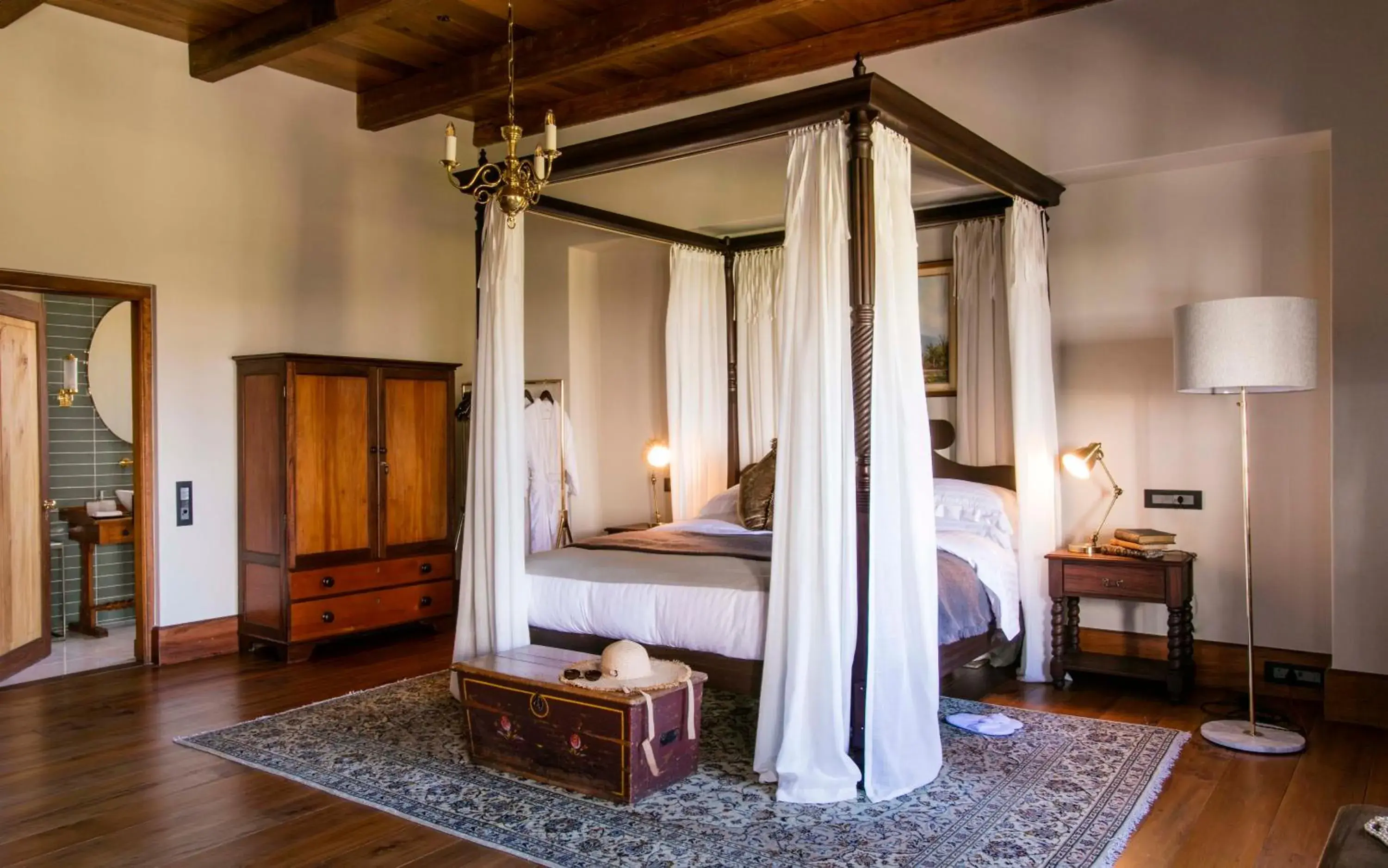 Bed in The Hazendal Hotel and Homestead Bed in The Hazendal Hotel and Homestead