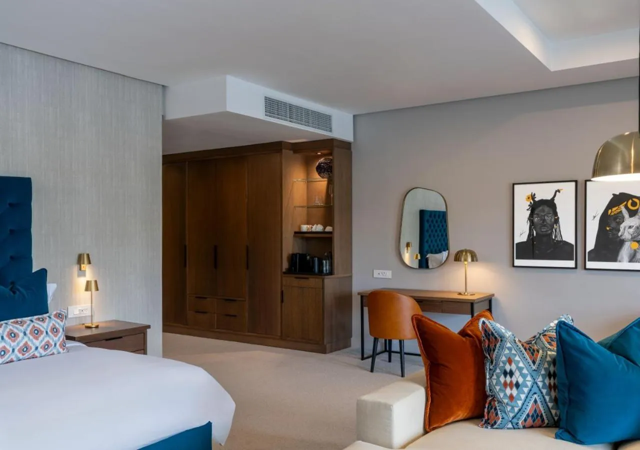 Bed in The Hazendal Hotel and Spa