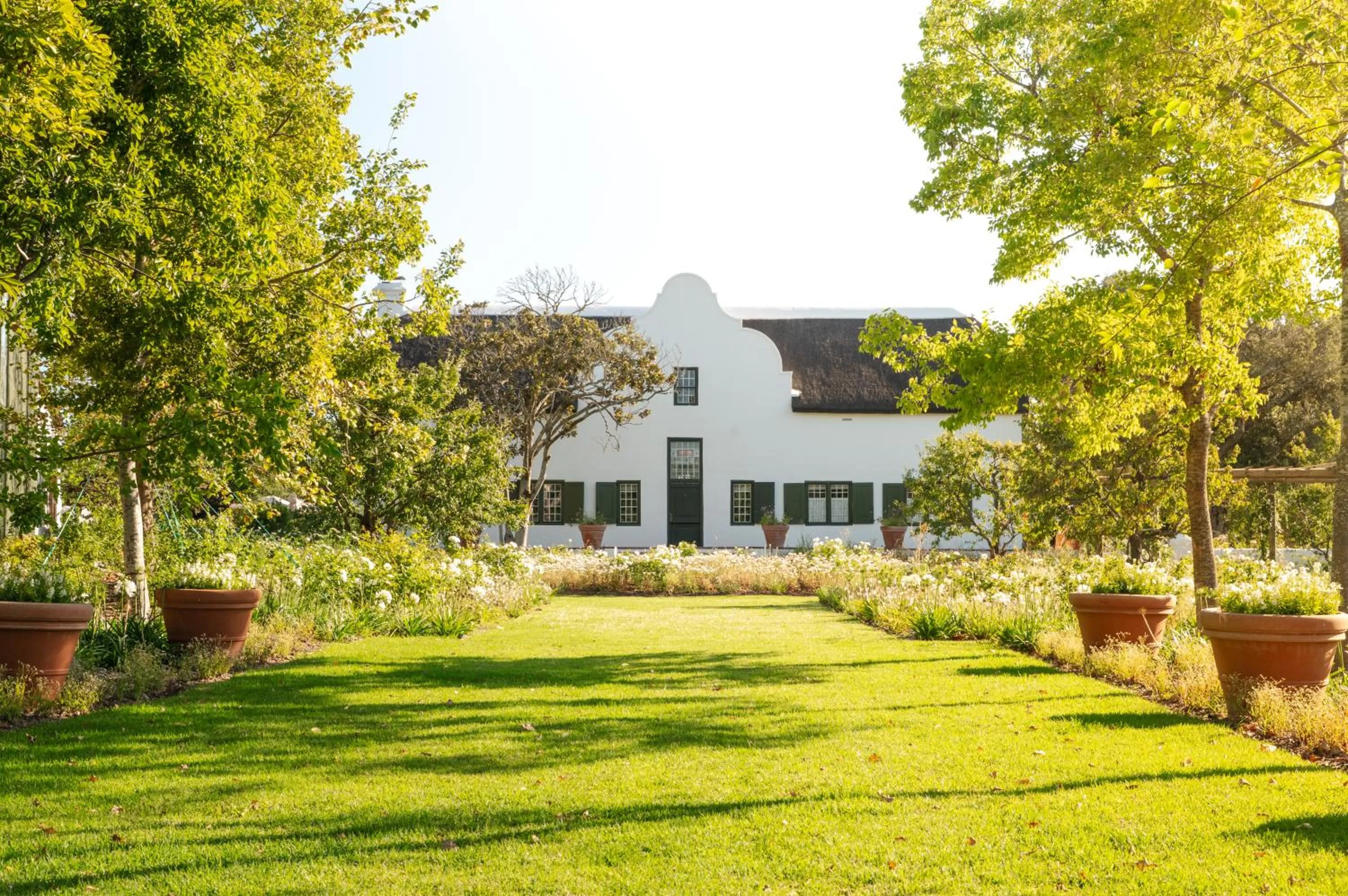 Garden in The Hazendal Hotel and Spa