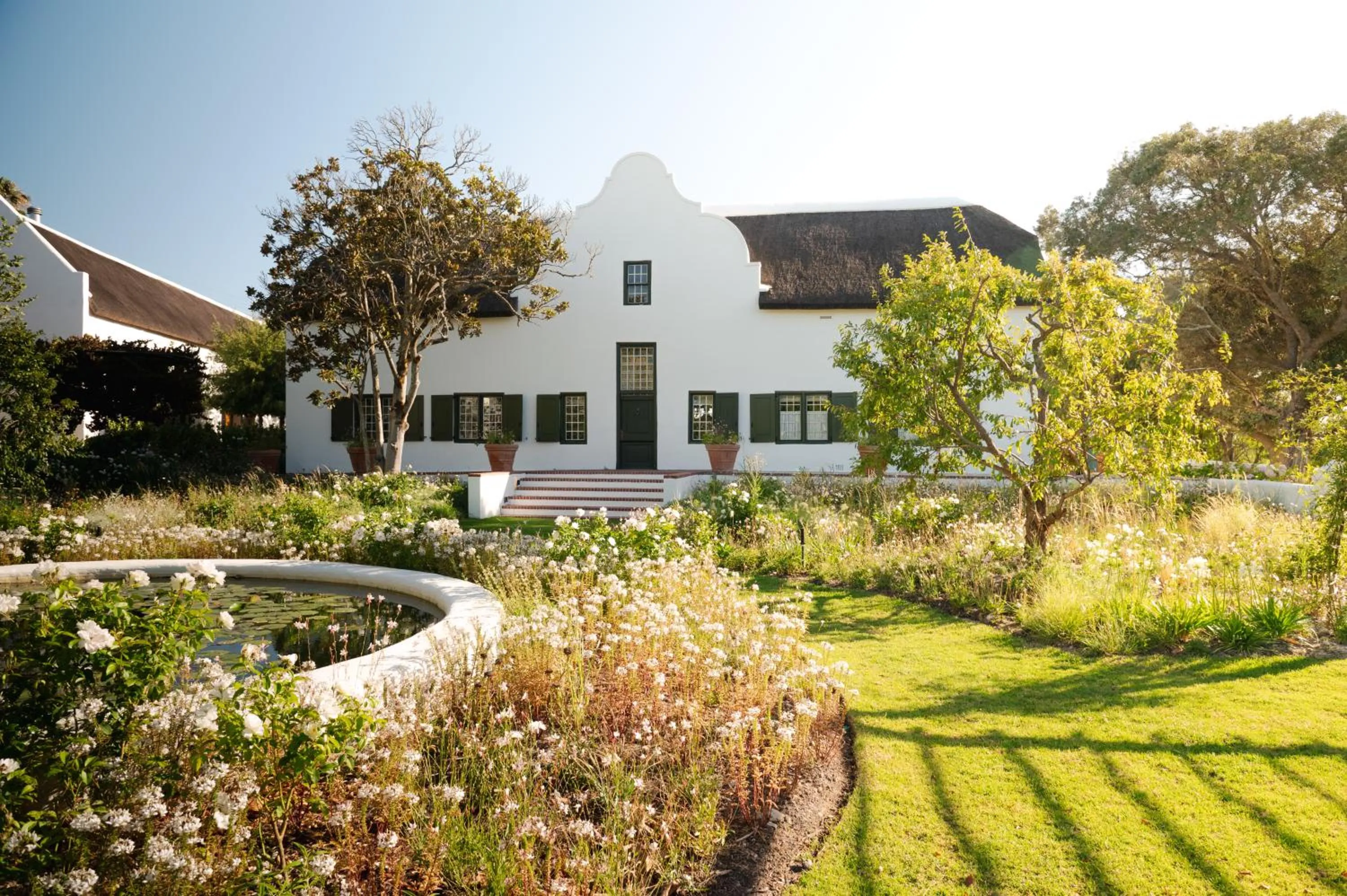 Garden in The Hazendal Hotel and Spa