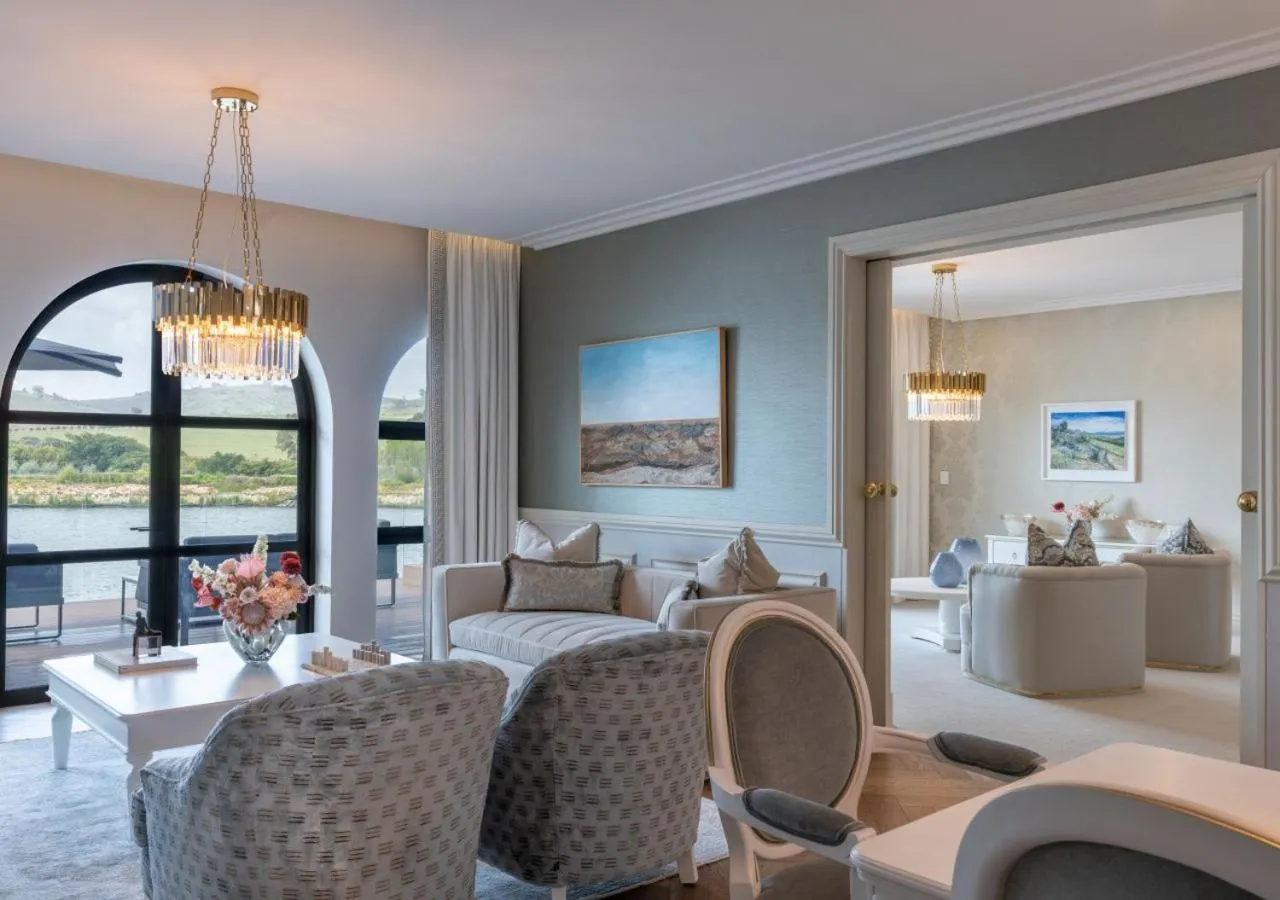 Patio in The Hazendal Hotel and Spa