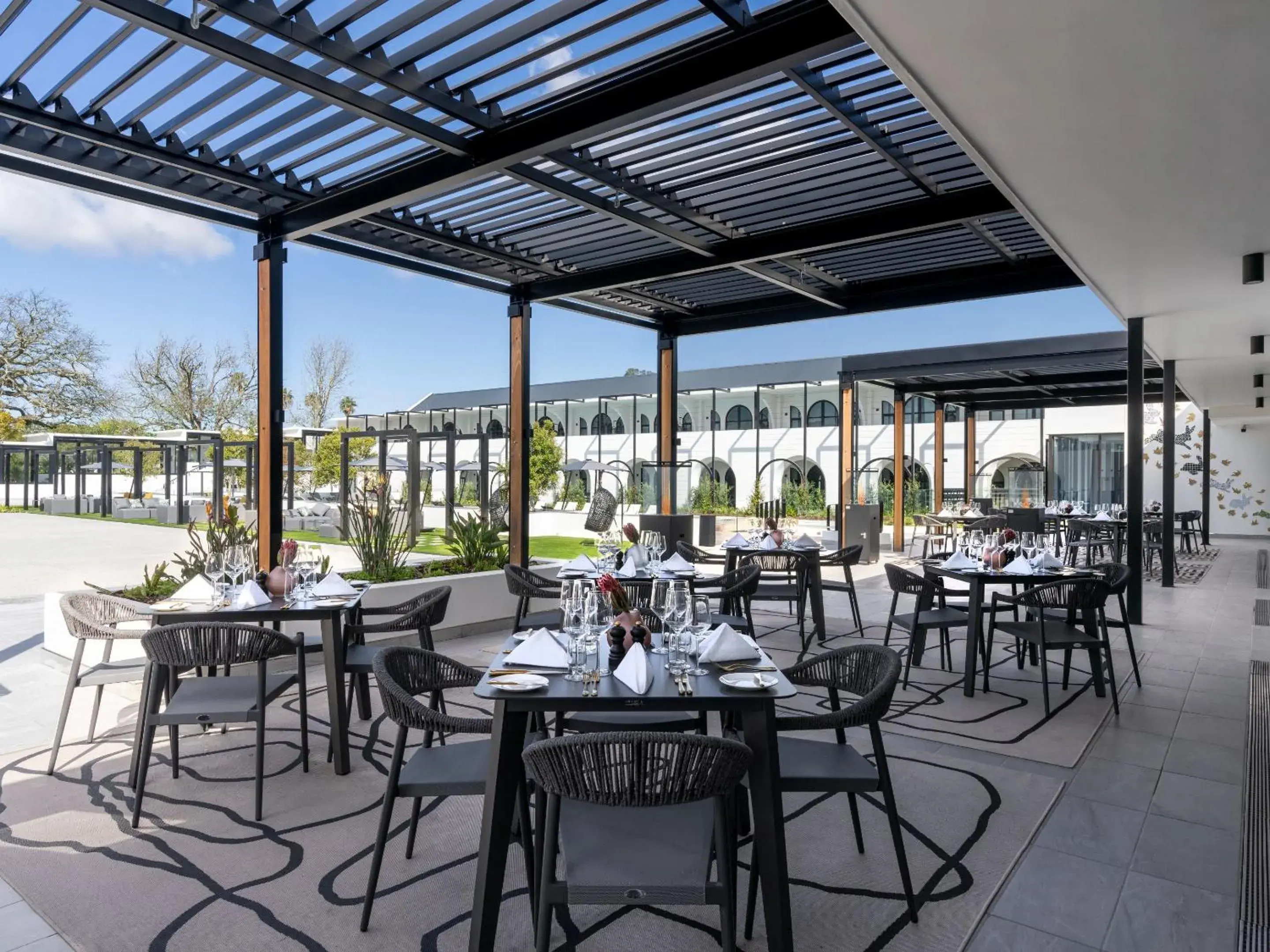 Restaurant/places to eat in The Hazendal Hotel and Homestead Restaurant/places to eat in The Hazendal Hotel and Homestead