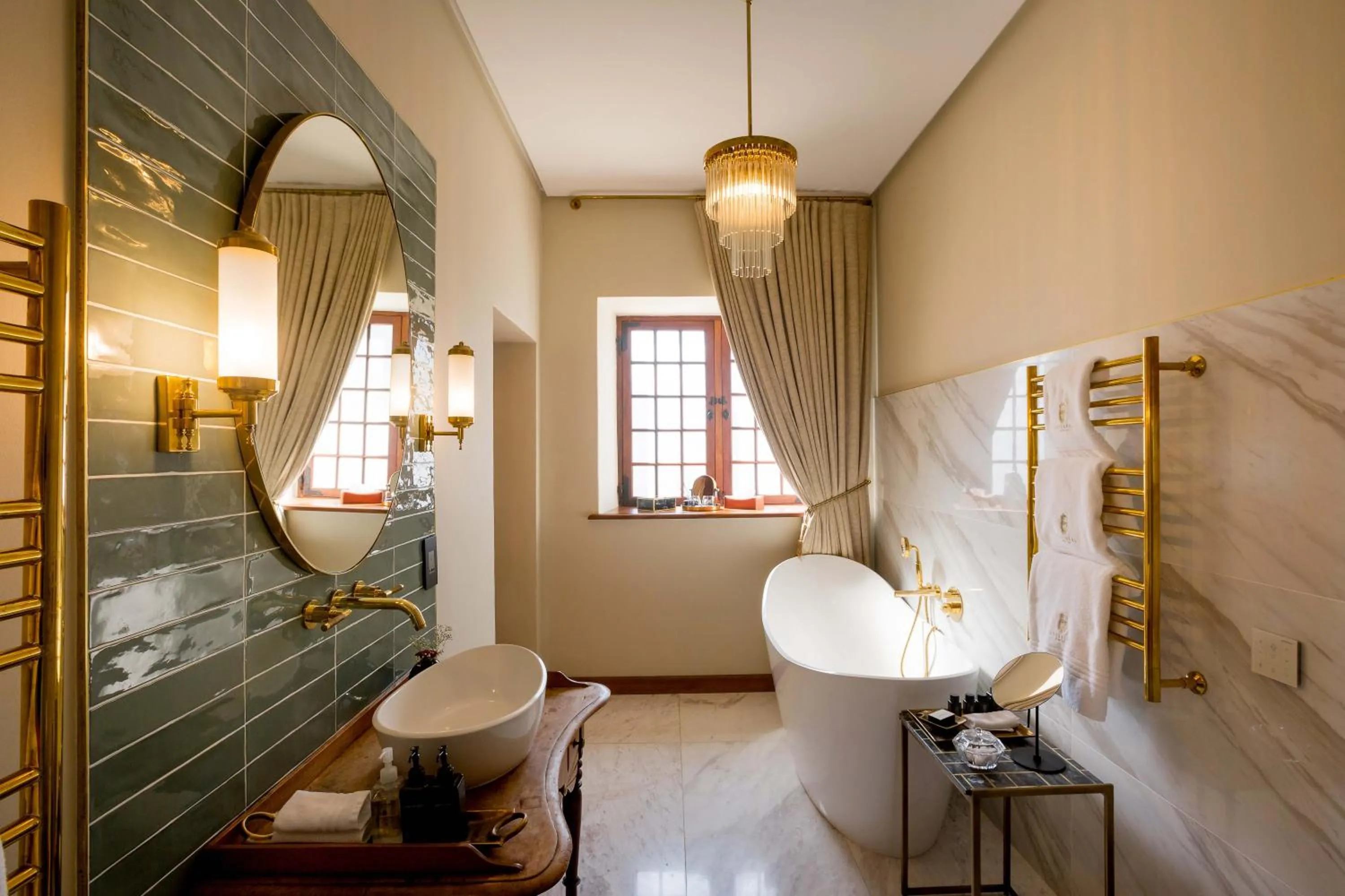 Bathroom in The Hazendal Hotel and Spa