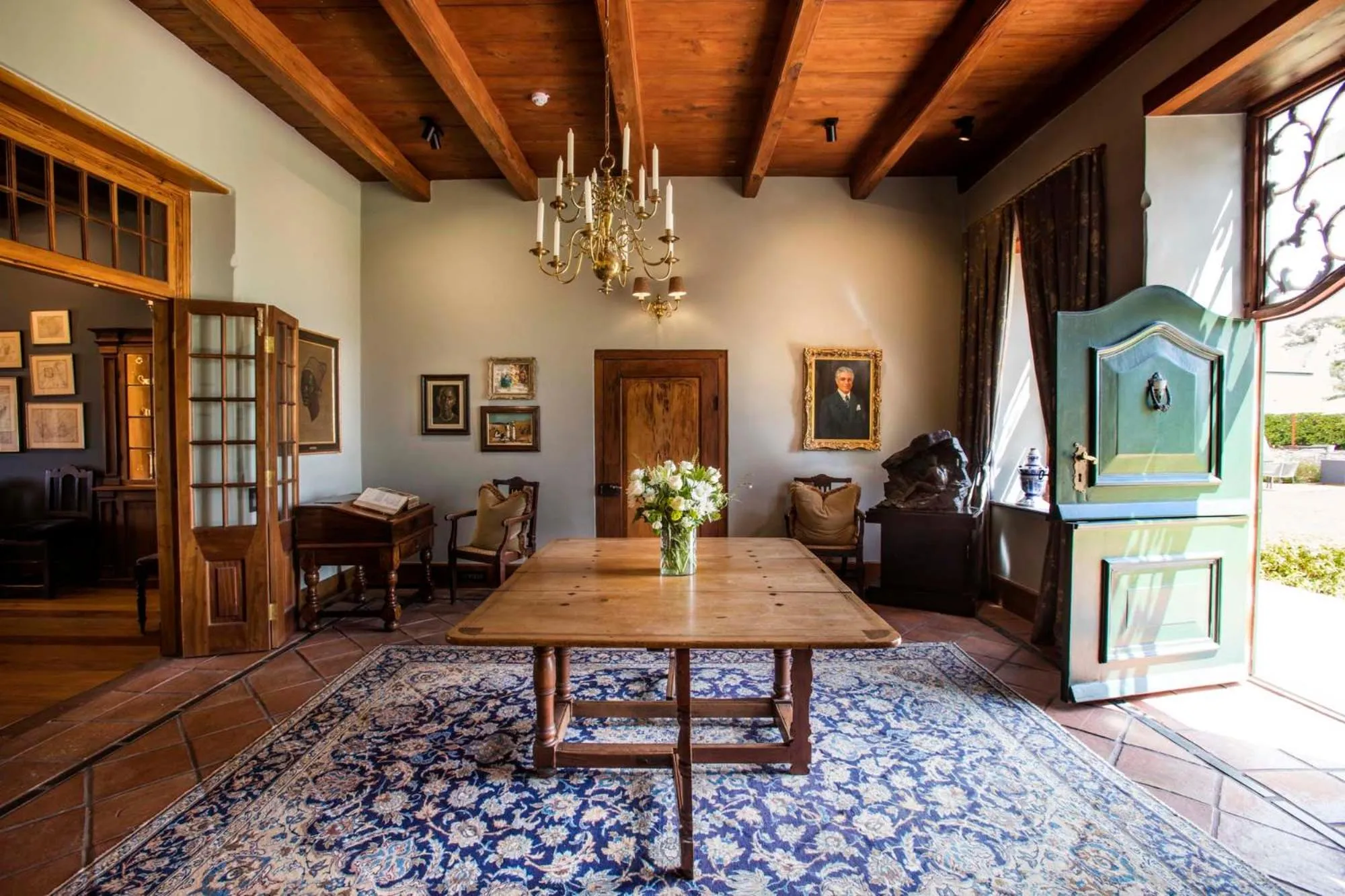 Seating area in The Hazendal Hotel and Spa