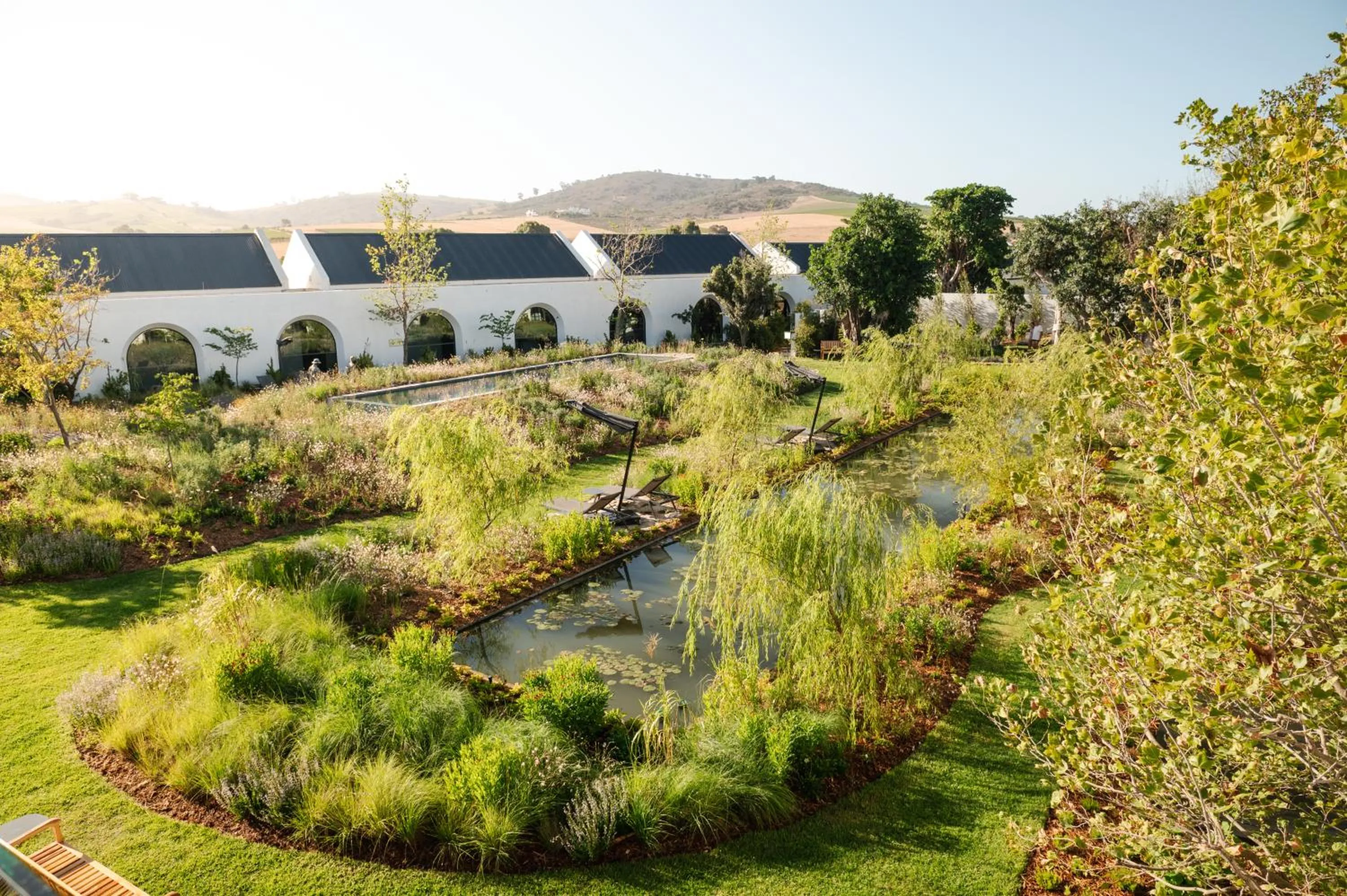 Garden in The Hazendal Hotel and Spa