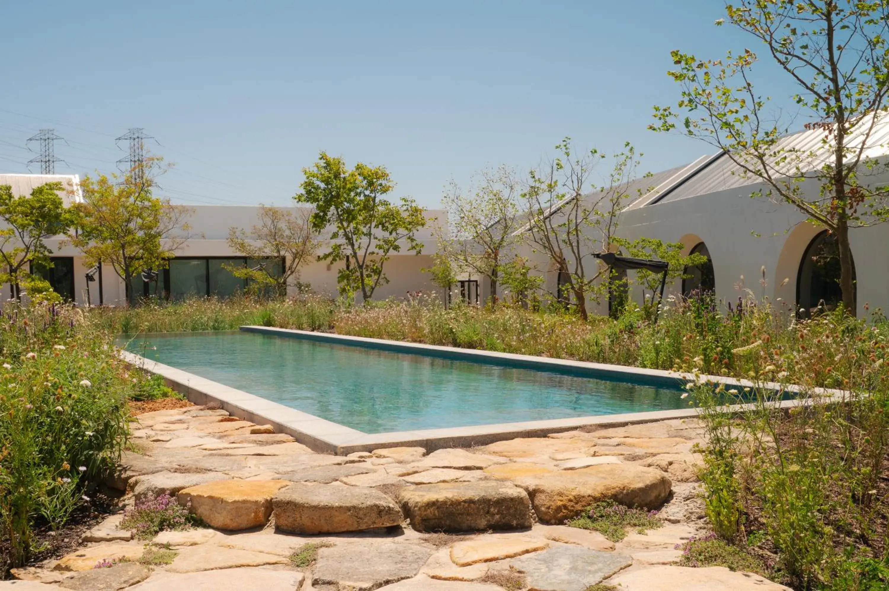 Swimming pool in The Hazendal Hotel and Spa Swimming pool in The Hazendal Hotel and Spa