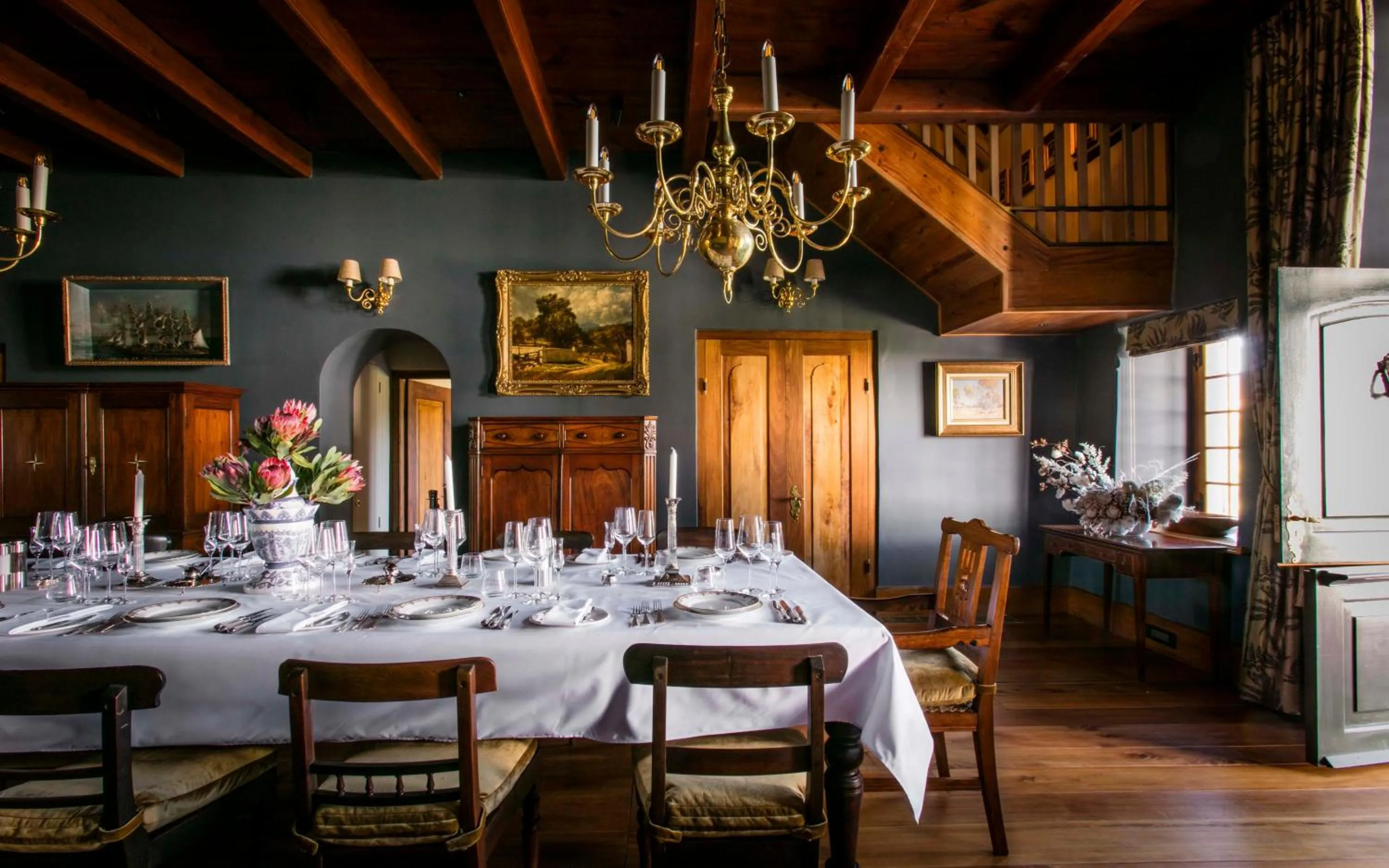 Seating area in The Hazendal Hotel and Spa