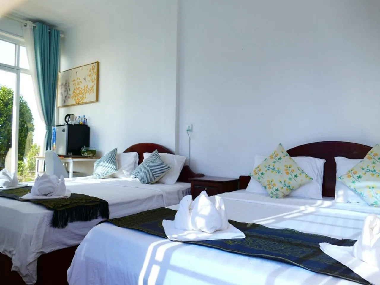 Bed in ThmorDa Resort