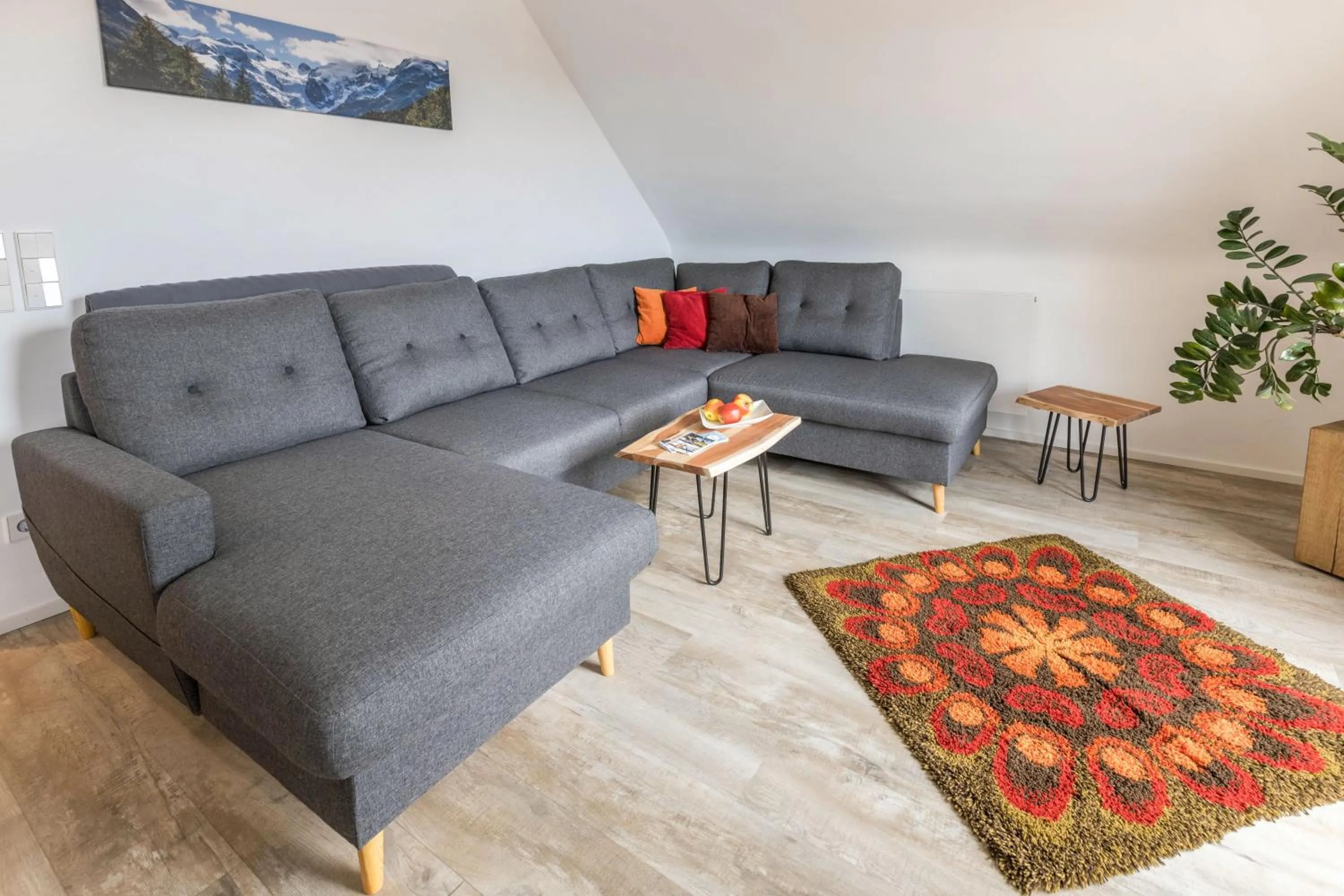 Living room in Über der alten Gärtnerei