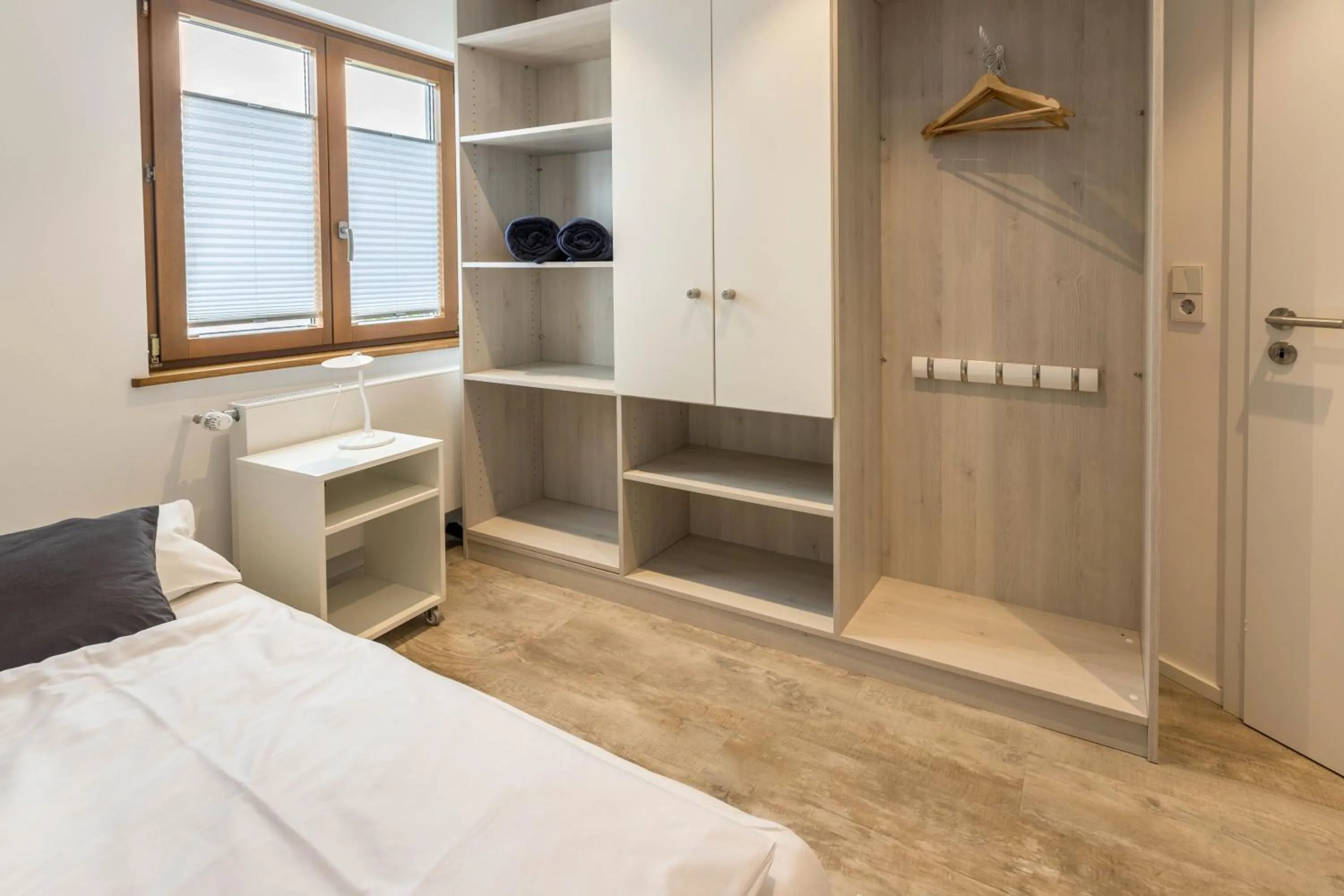 Living room, Bed in Über der alten Gärtnerei