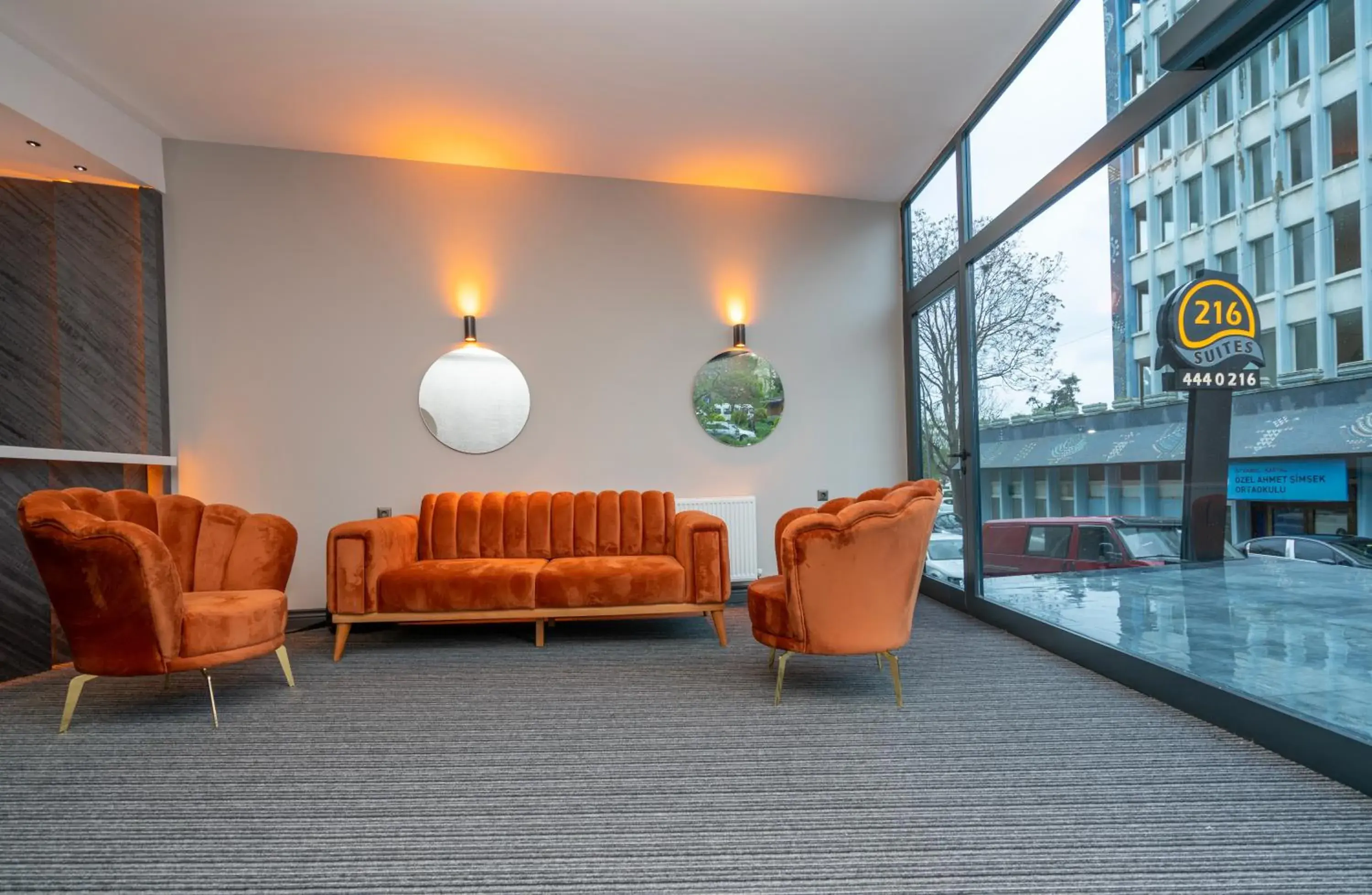 Lobby or reception in Center Suite Lobby or reception in Center Suite