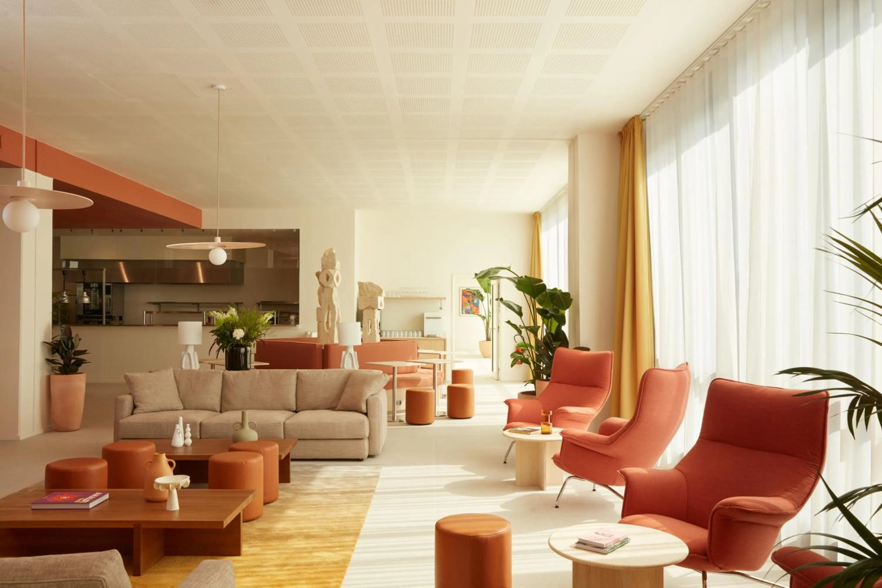 Living room in OKKO Hotels Paris Rosa Parks