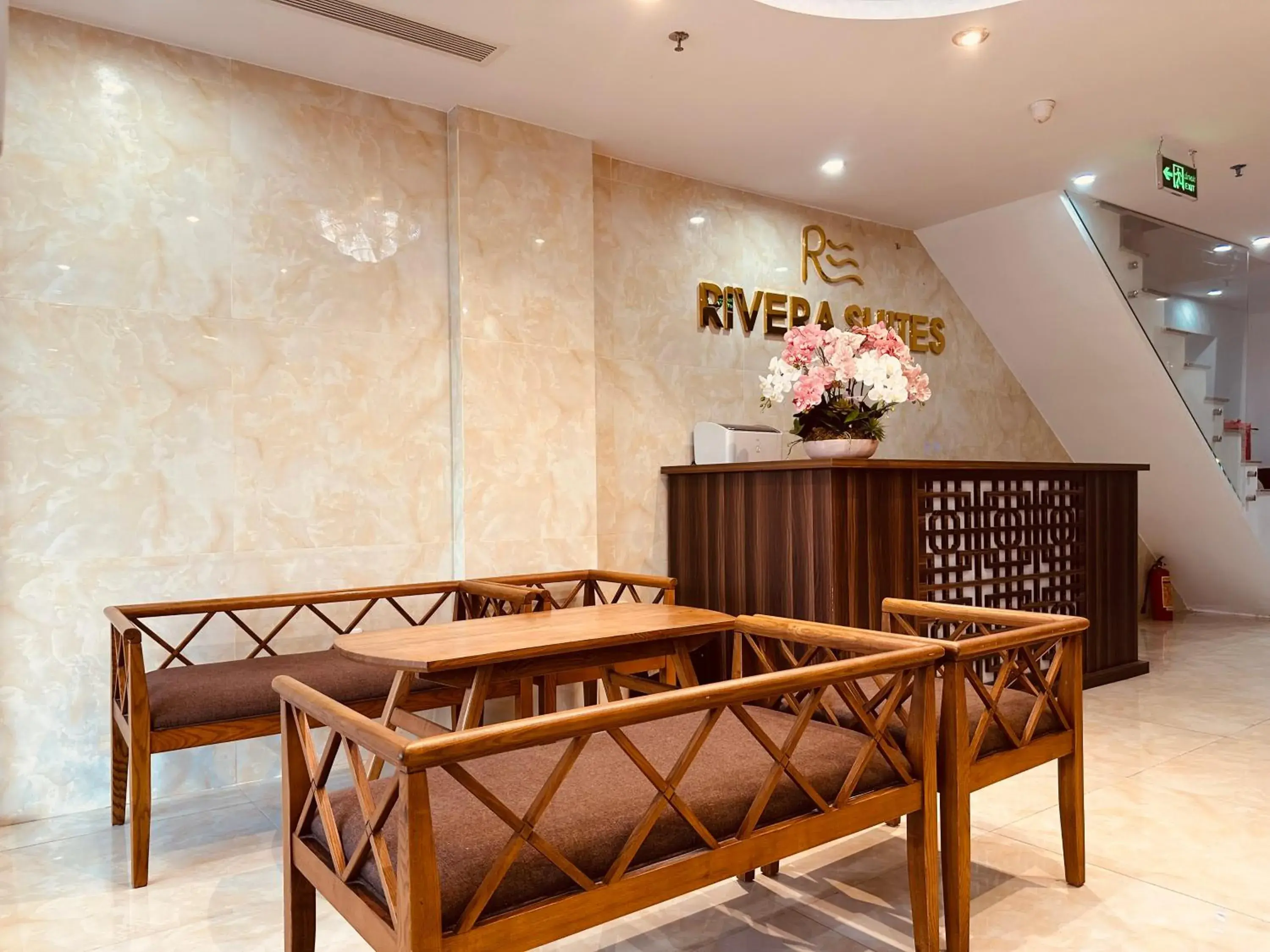 Lobby or reception in Rivera Suites Lobby or reception in Rivera Suites