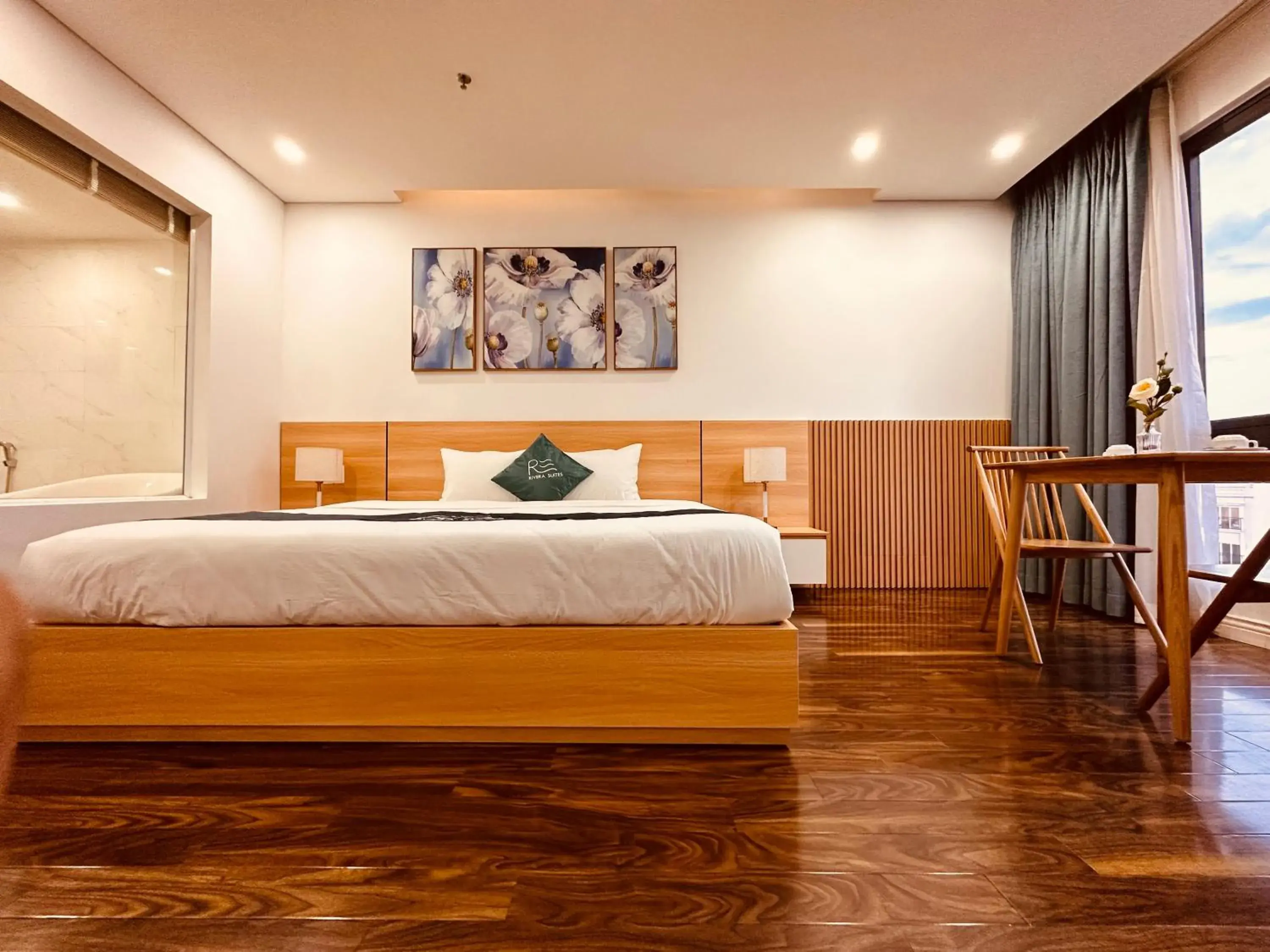 Bed in Rivera Suites Bed in Rivera Suites