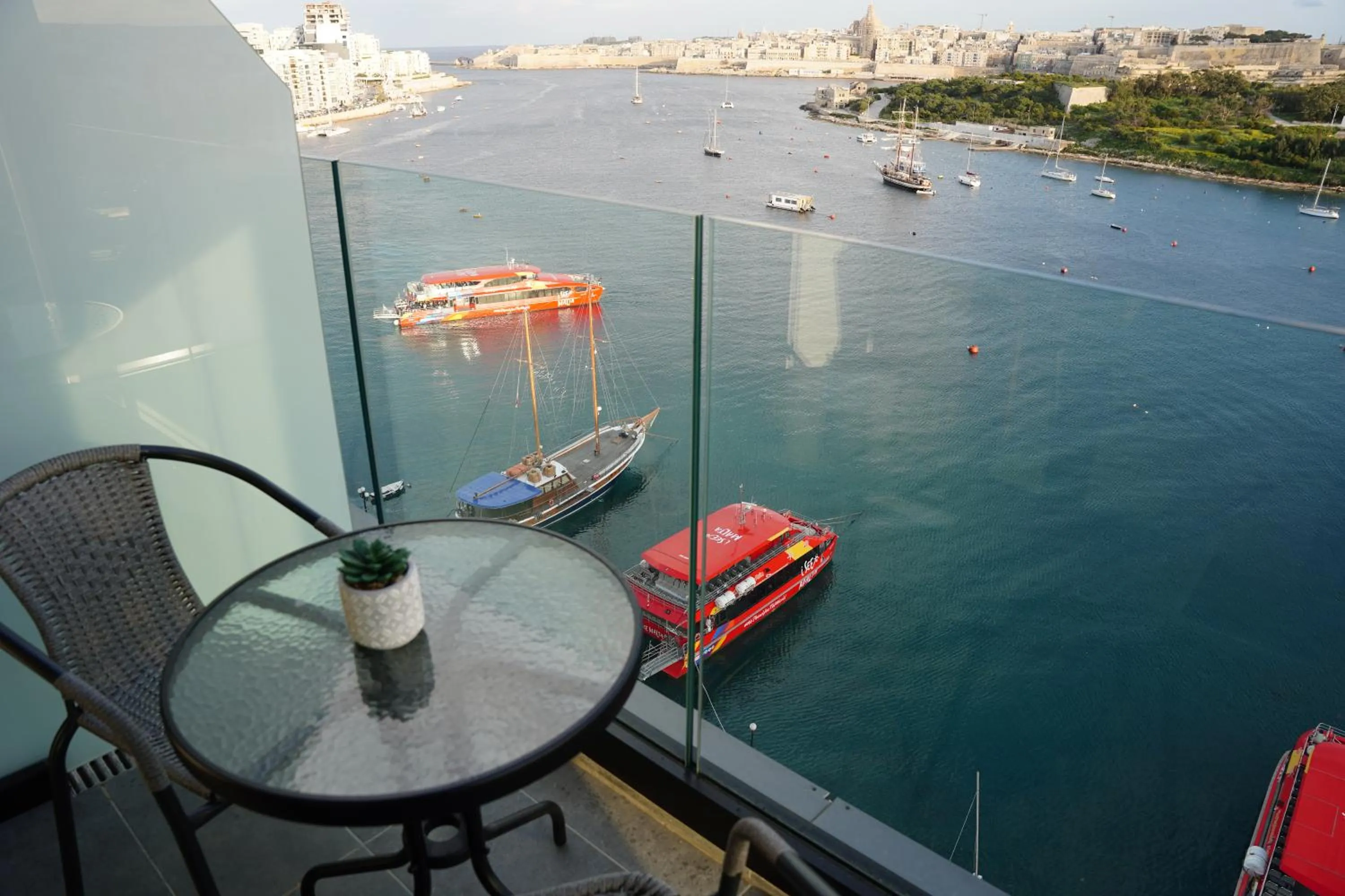 Balcony/Terrace in The Londoner Hotel Sliema