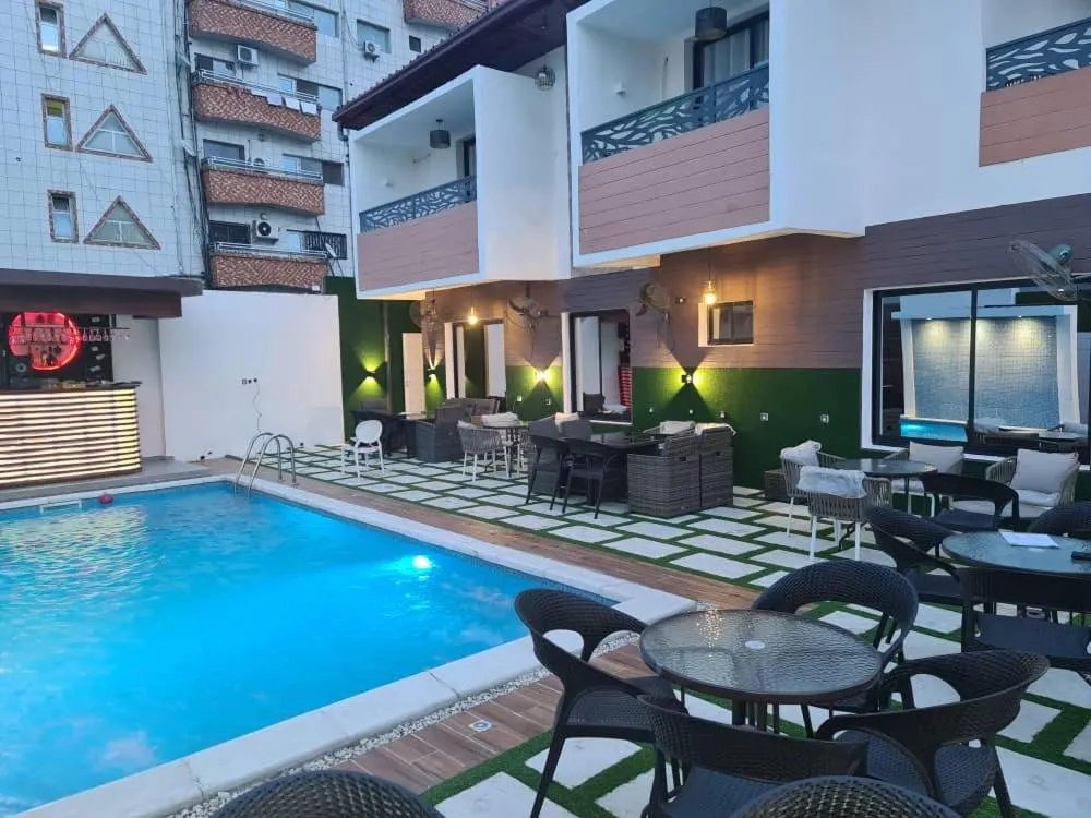 Lounge or bar in Suna' a Home Bonapriso