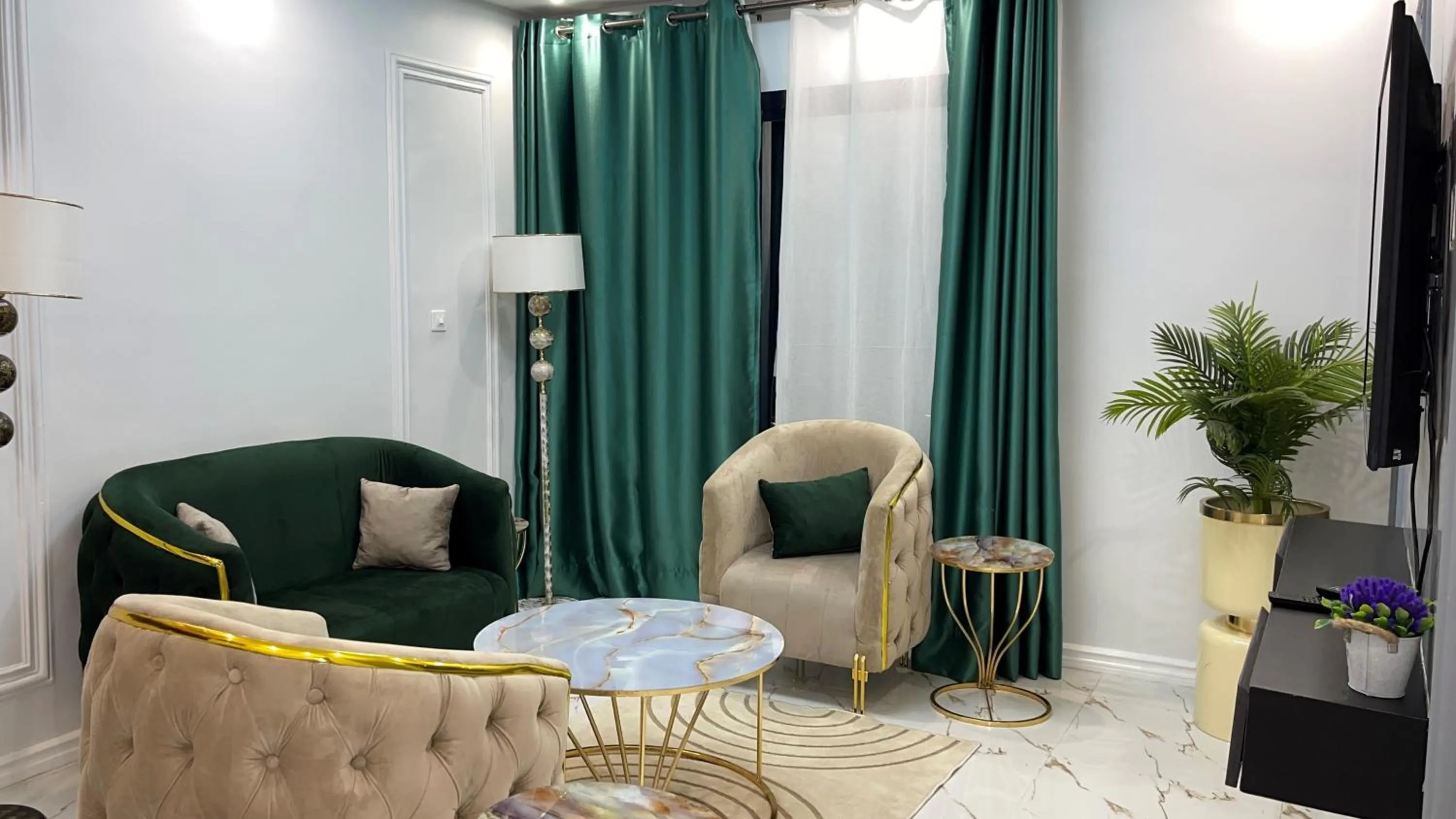 Living room in Suna' a Home Bonapriso