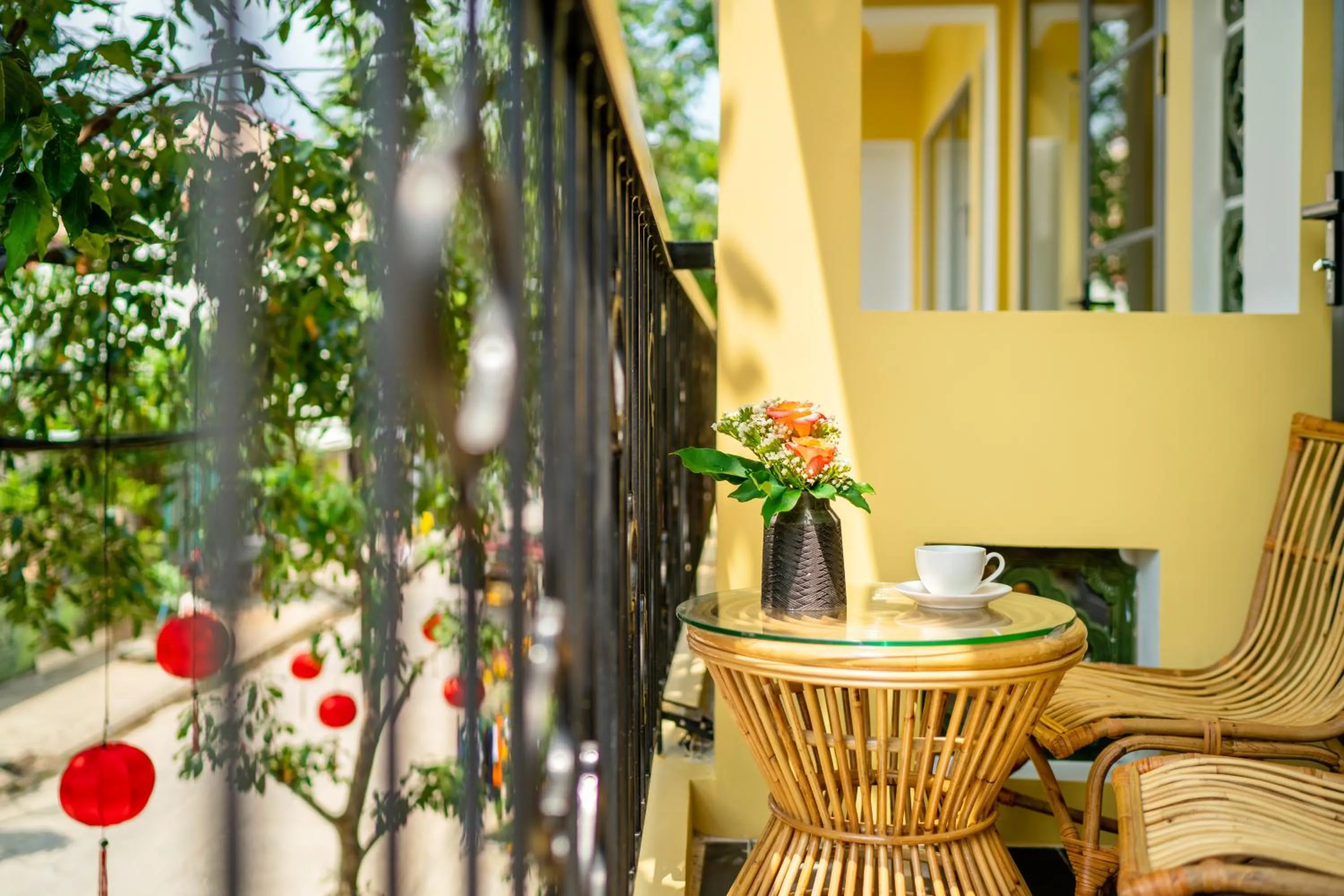 Balcony/Terrace in Chillax Old Town Villa