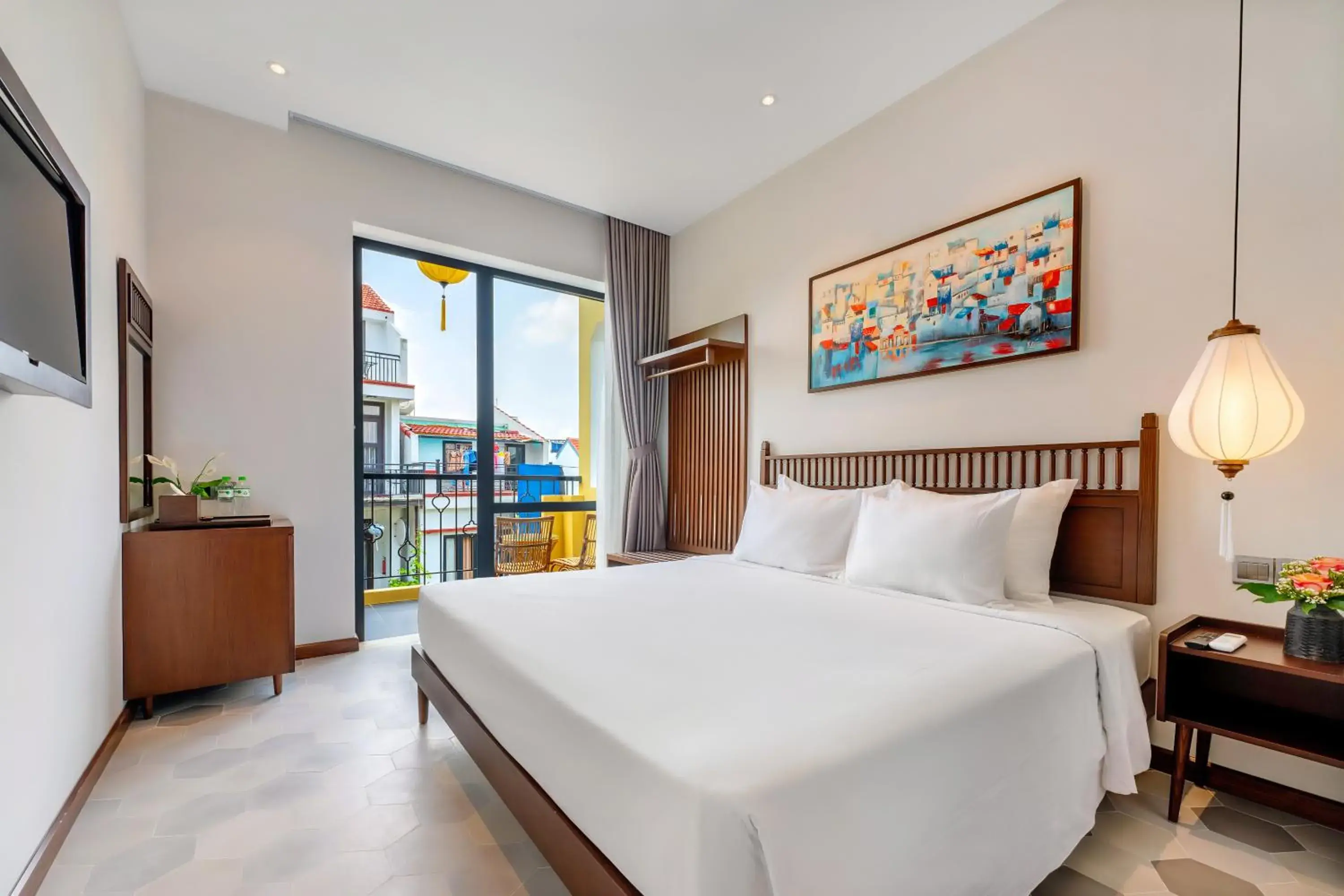 TV and multimedia, Bed in Chillax Old Town Villa TV and multimedia, Bed in Chillax Old Town Villa