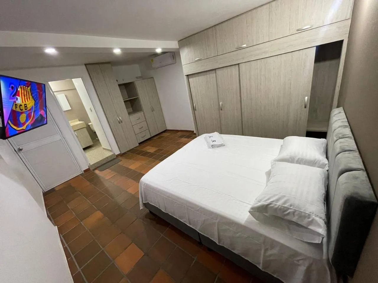 Bed in Hotel Valle Central
