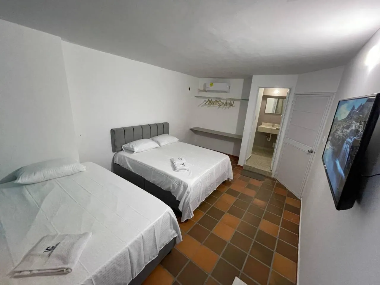 Bed in Hotel Valle Central