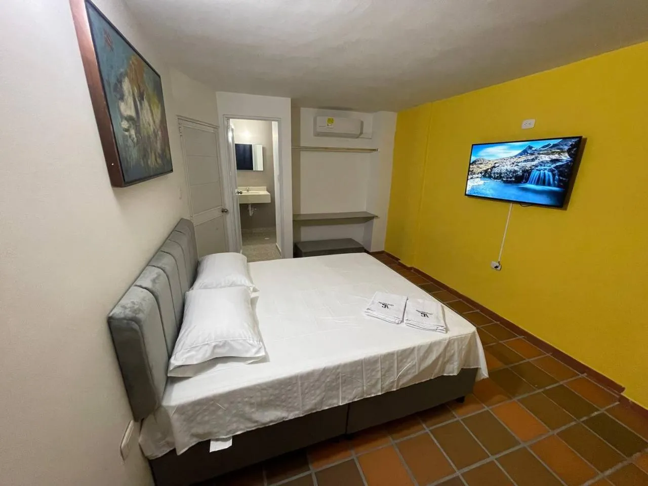 Bed in Hotel Valle Central