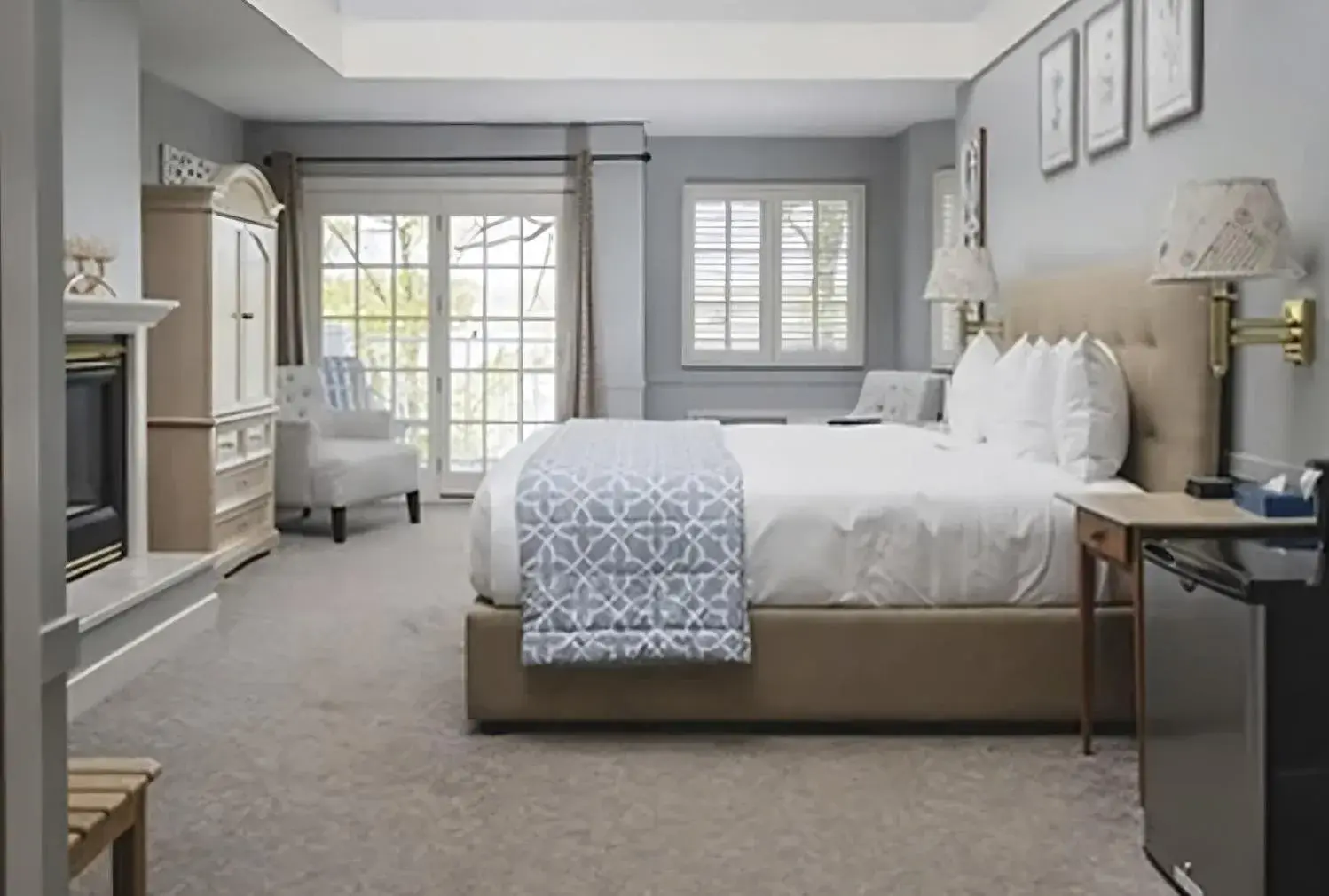 Bed in The Sand Hill Inn Bed in The Sand Hill Inn