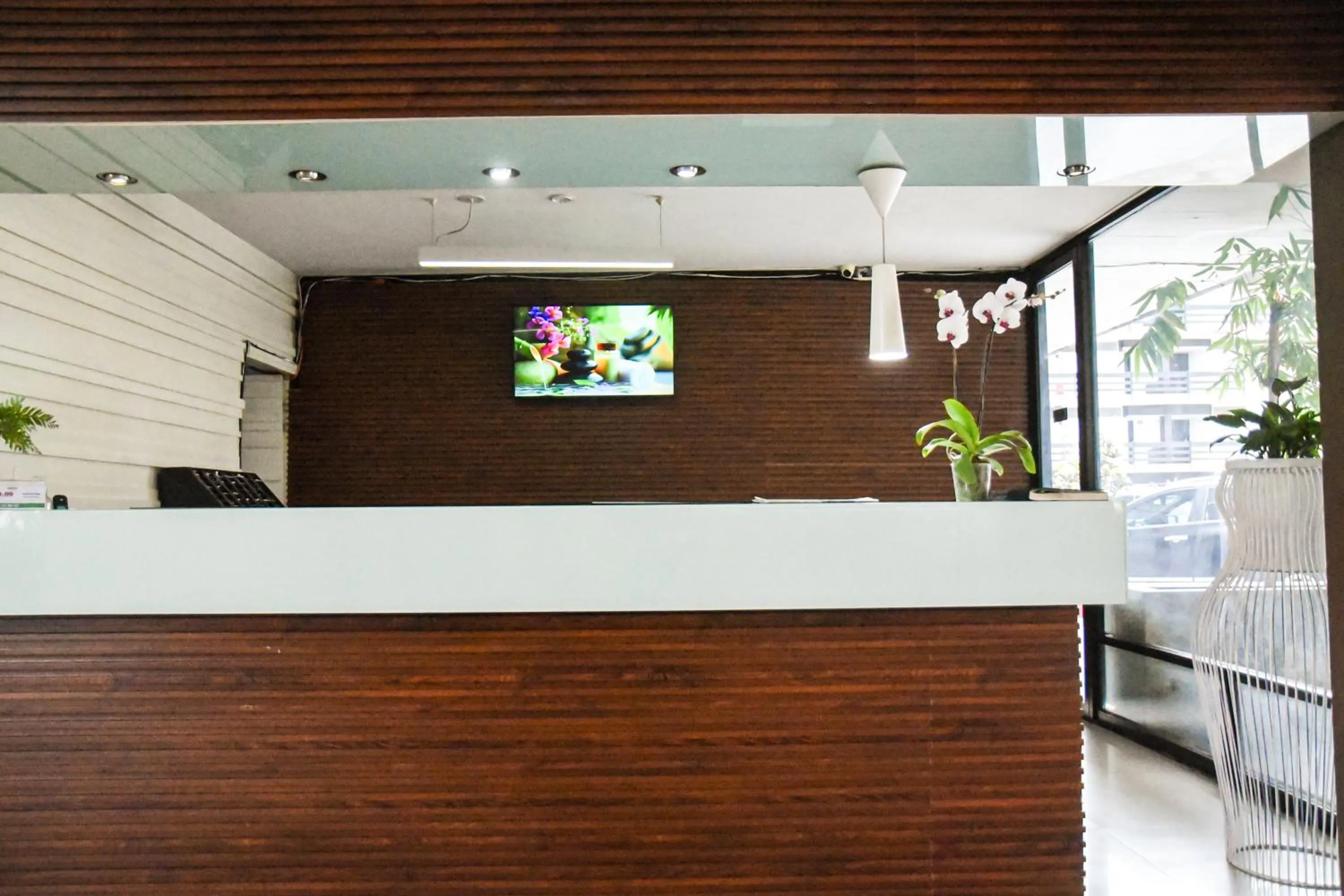 Lobby or reception in Hotel Expo Plaza Business and Family Guadalajara