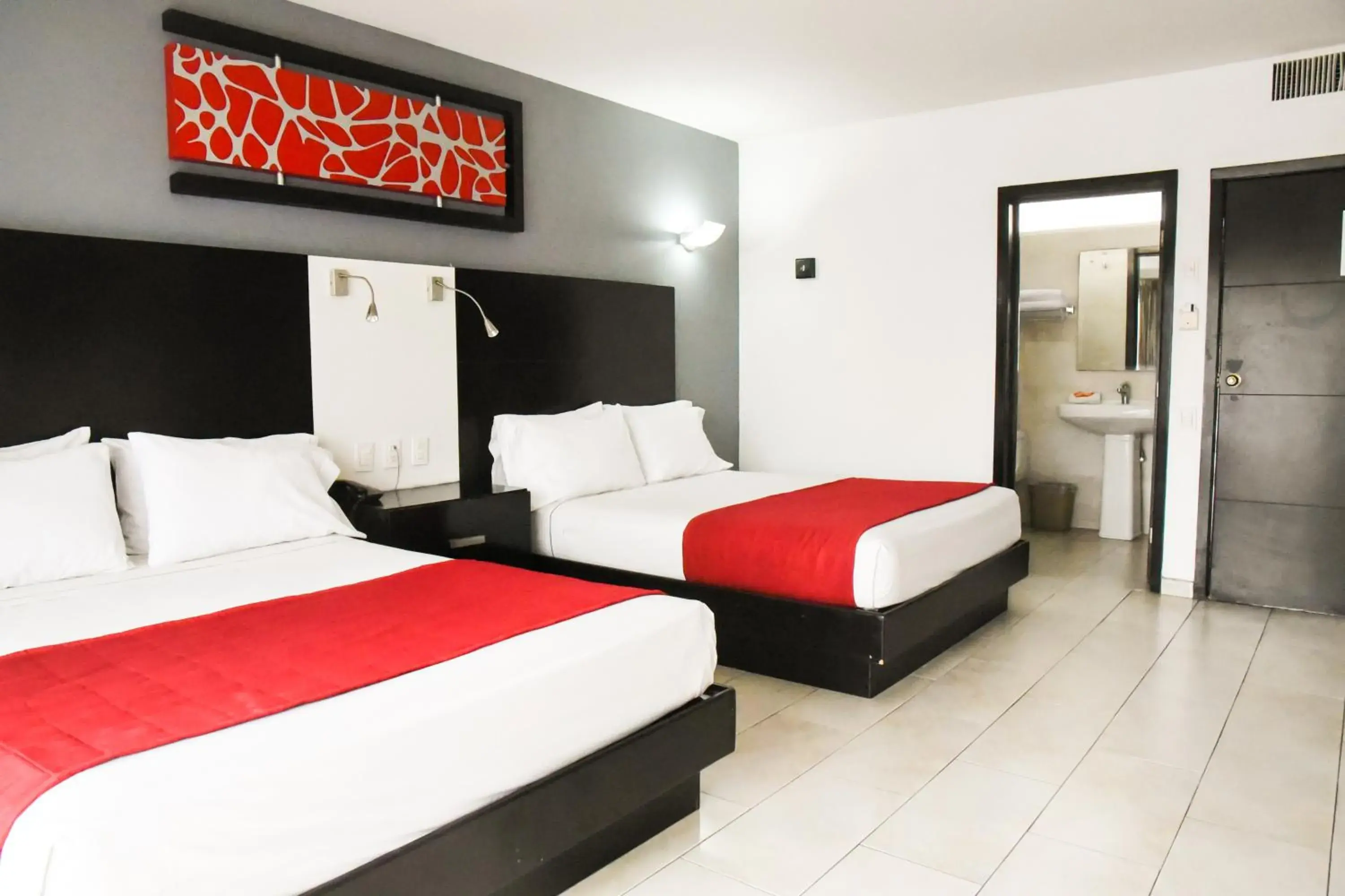 Bed in Hotel Expo Plaza Business and Family Guadalajara Bed in Hotel Expo Plaza Business and Family Guadalajara