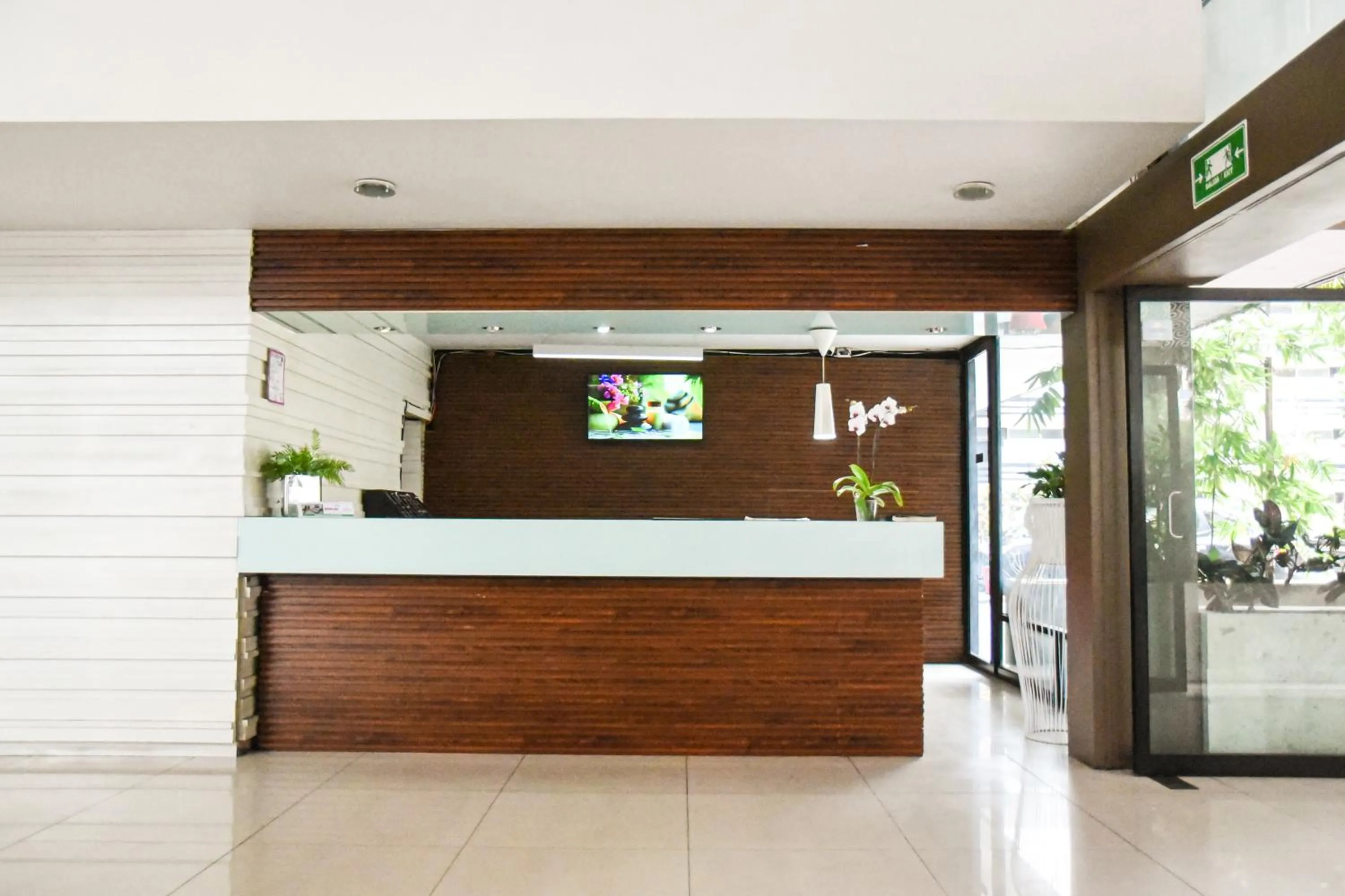 Lobby or reception in Hotel Expo Plaza Business and Family Guadalajara