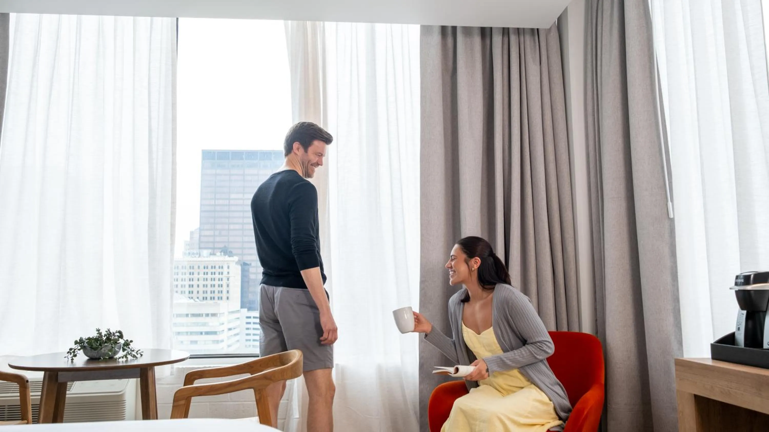 Seating area in Dayton Vitality Hotel - Downtown