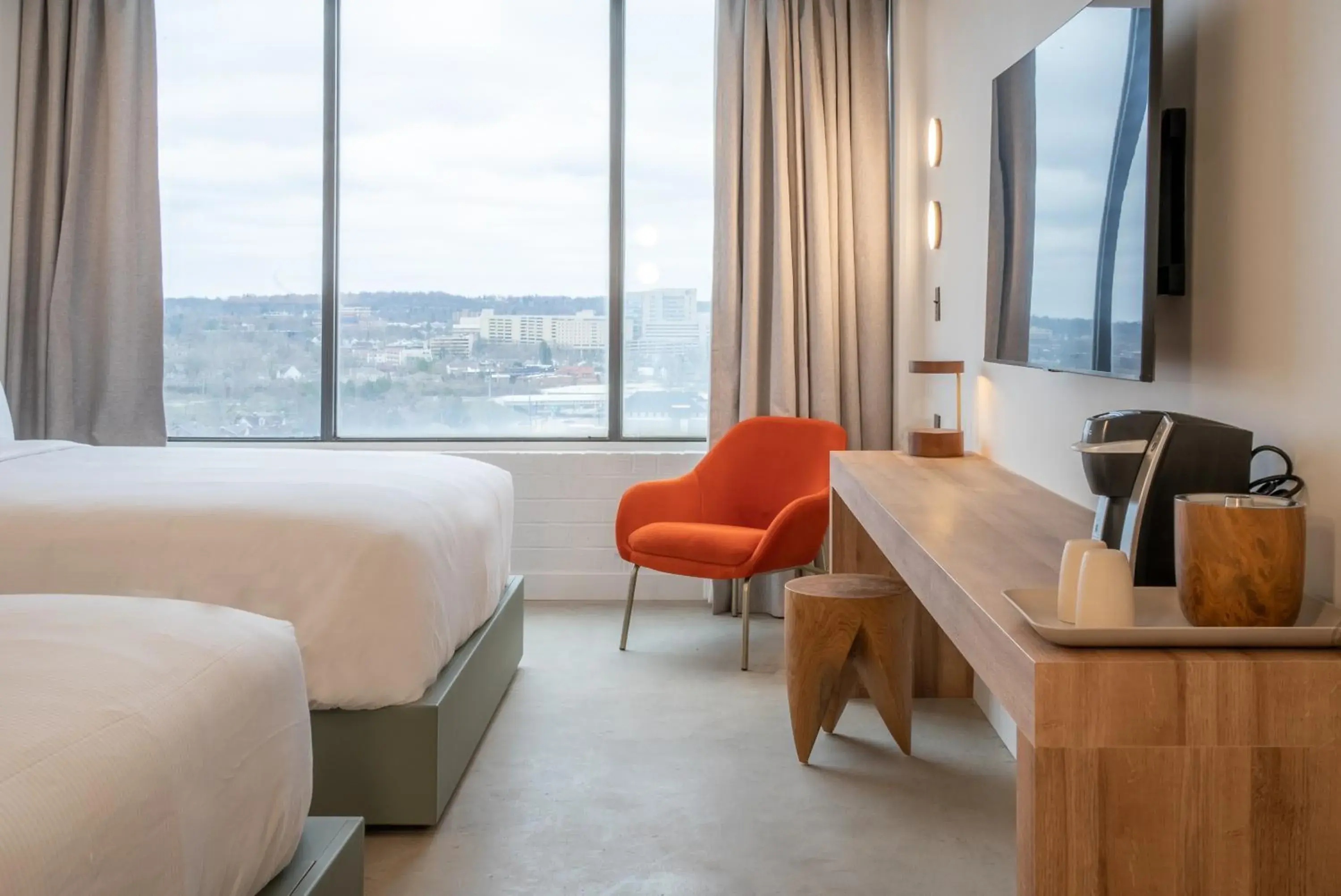 Bedroom, Bed in Dayton Vitality Hotel - Downtown Bedroom, Bed in Dayton Vitality Hotel - Downtown