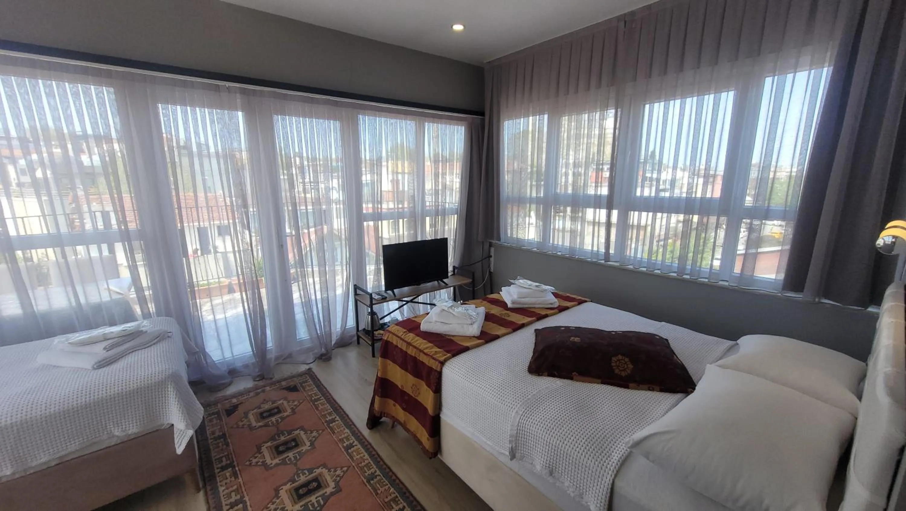 Bed in MEHMET BEY HOTEL