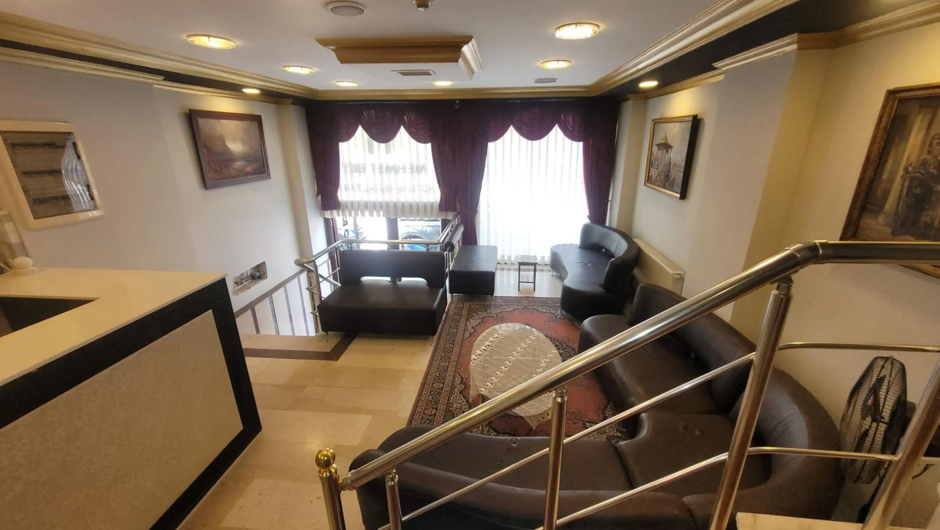 Lobby or reception in MEHMET BEY HOTEL